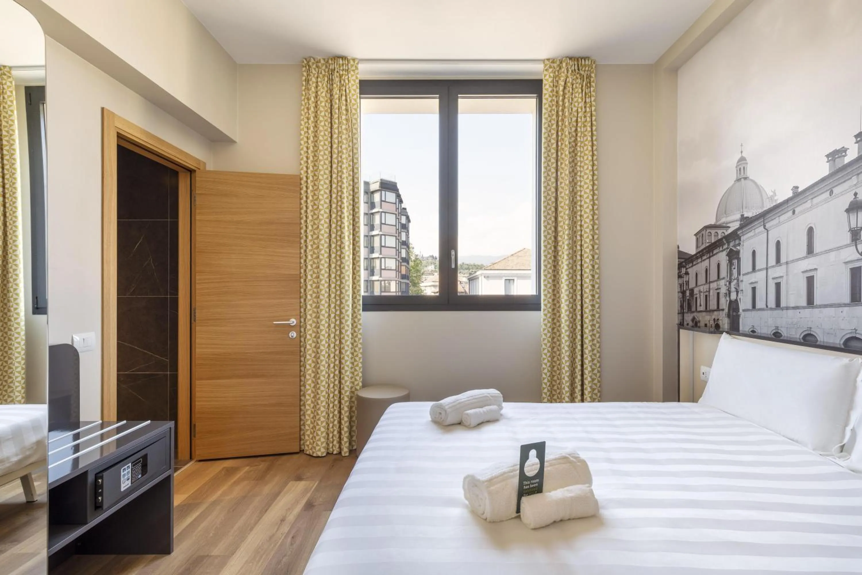 Photo of the whole room, Bed in B&B Hotel Brescia