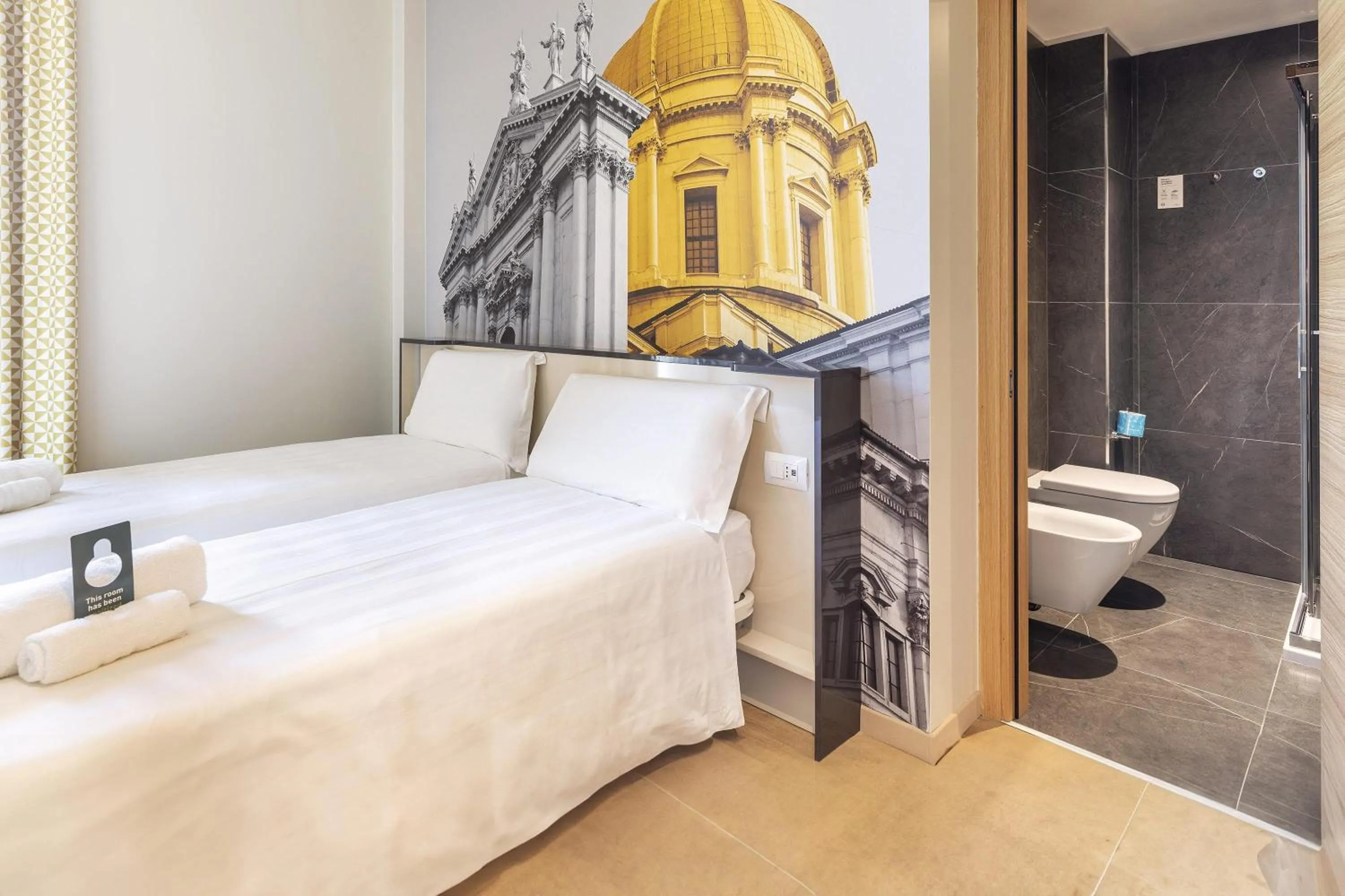 Photo of the whole room, Bed in B&B Hotel Brescia