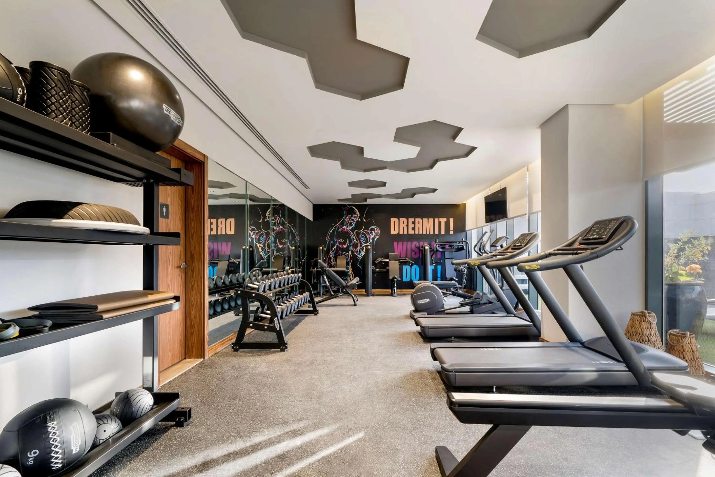 Fitness centre/facilities in Radisson Blu Hotel Riyadh Qurtuba