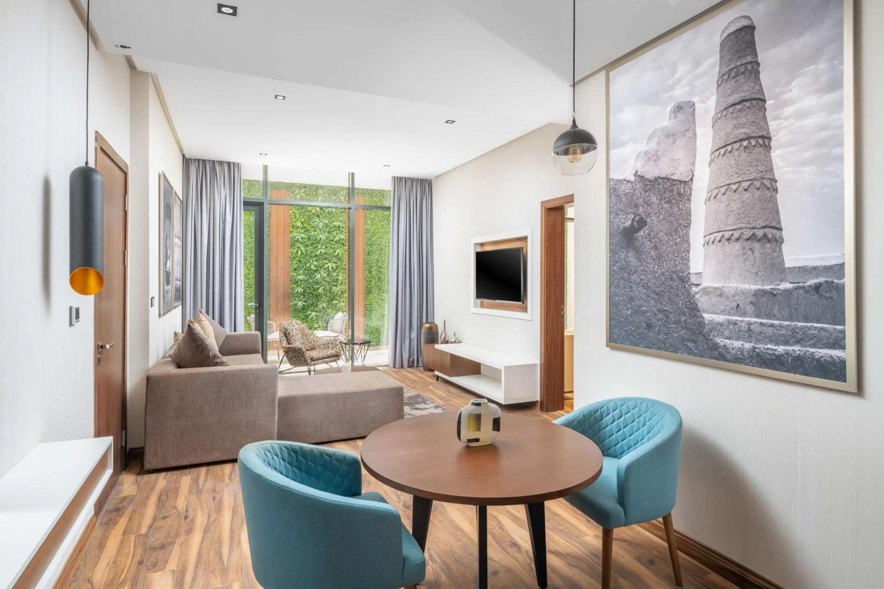 Bed in Radisson Blu Hotel Riyadh Qurtuba