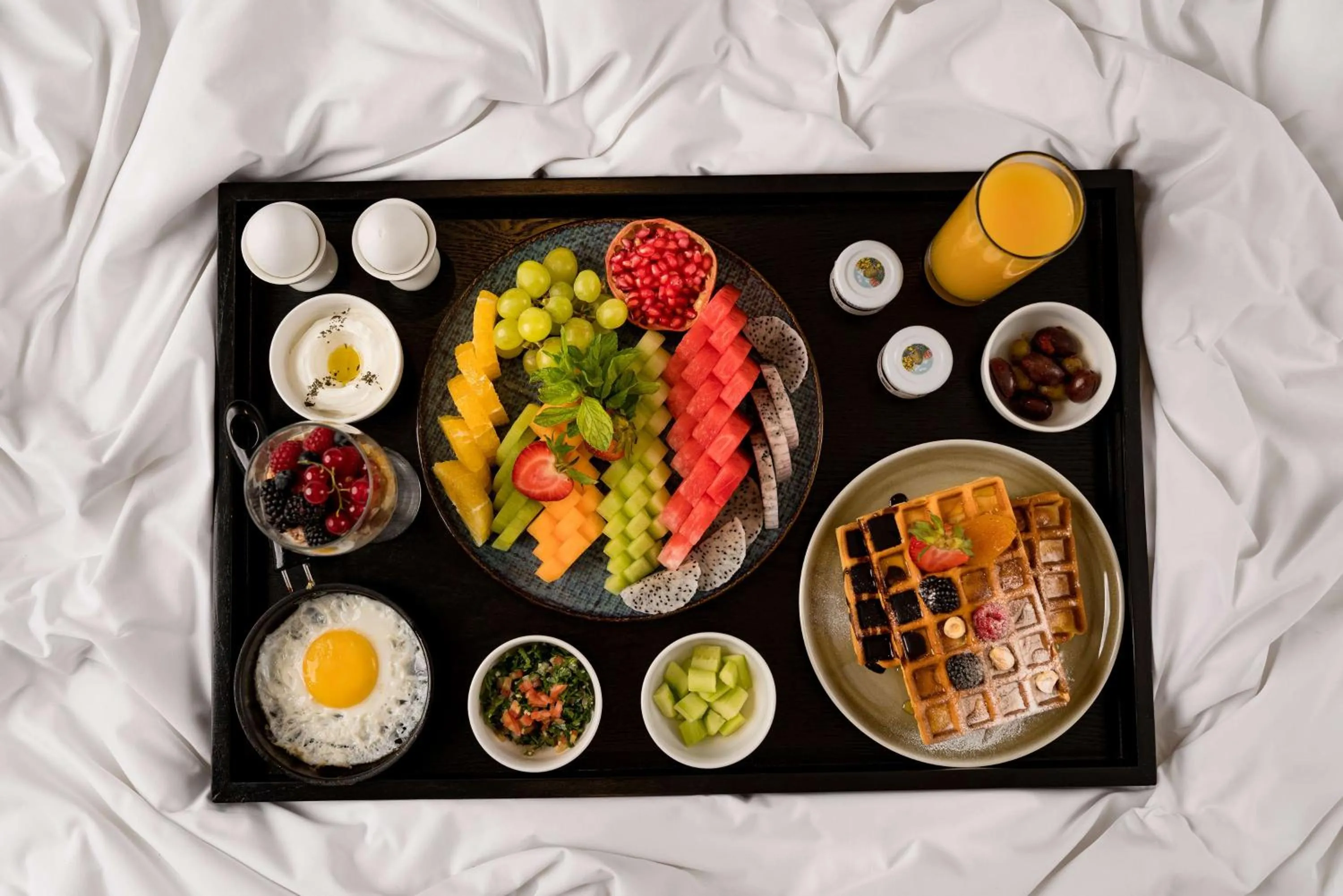 Breakfast in Radisson Blu Hotel Riyadh Qurtuba