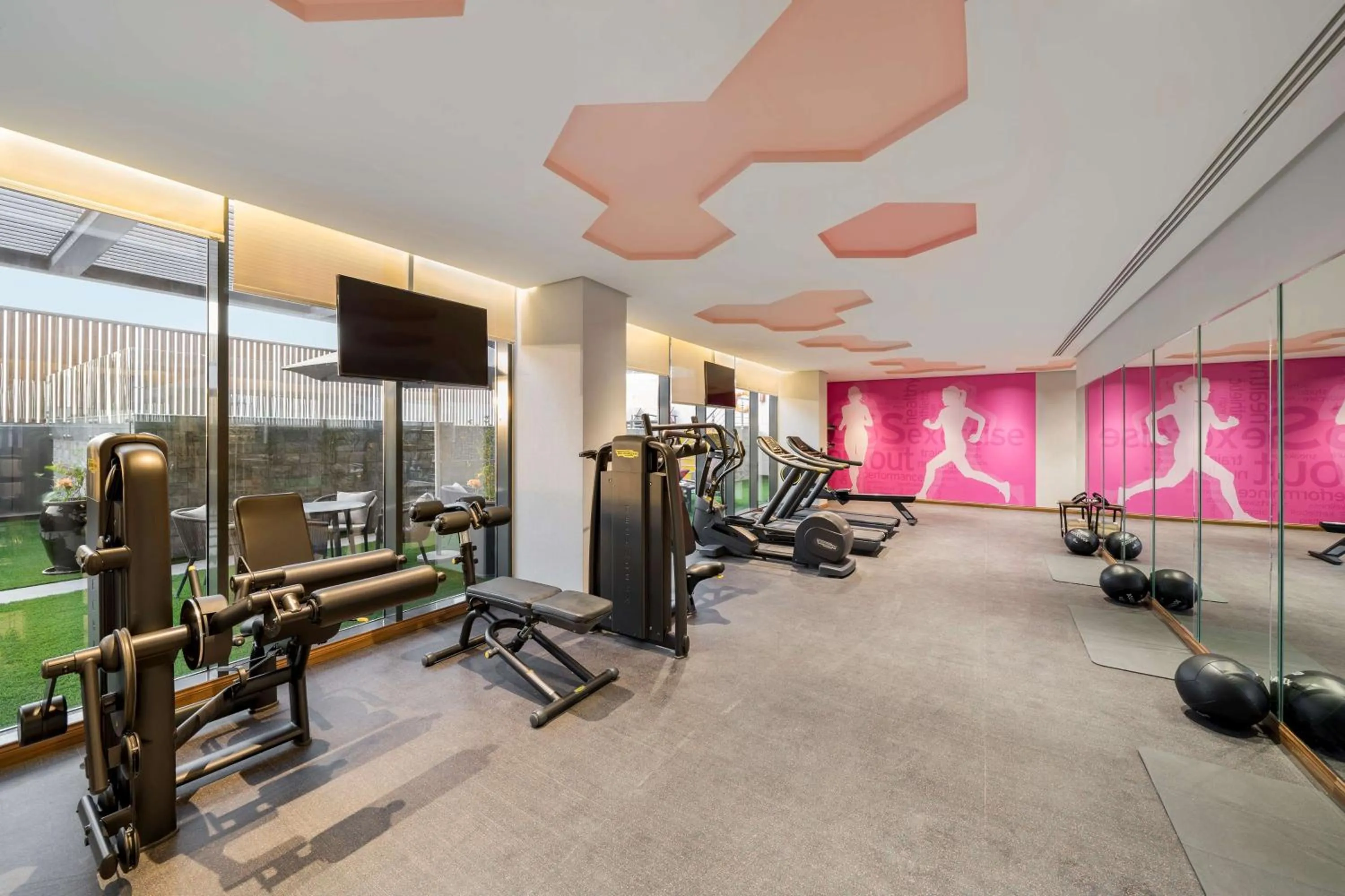 Fitness centre/facilities in Radisson Blu Hotel Riyadh Qurtuba