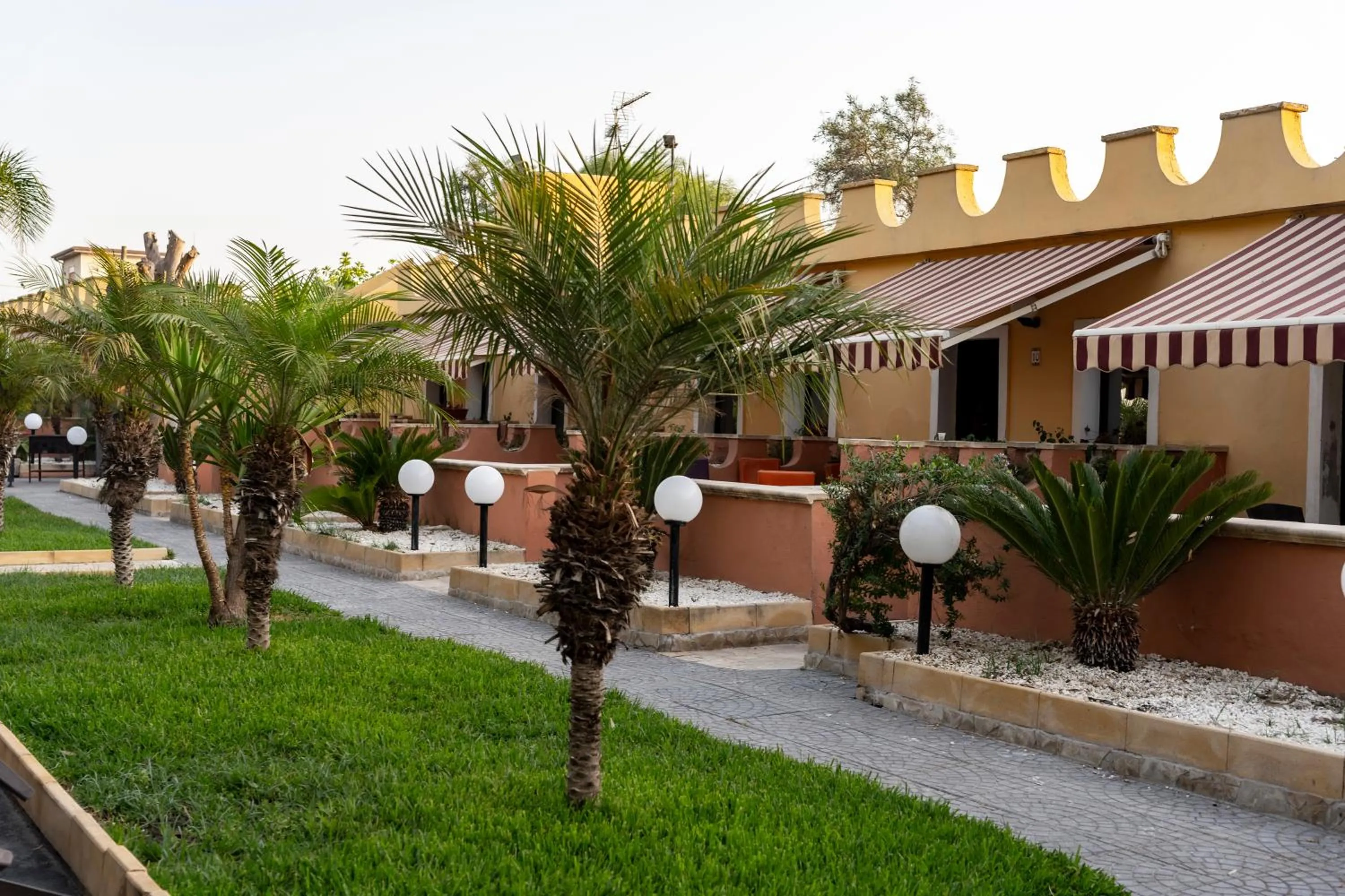 Garden in Mg Palace Hotel Costa del Sole