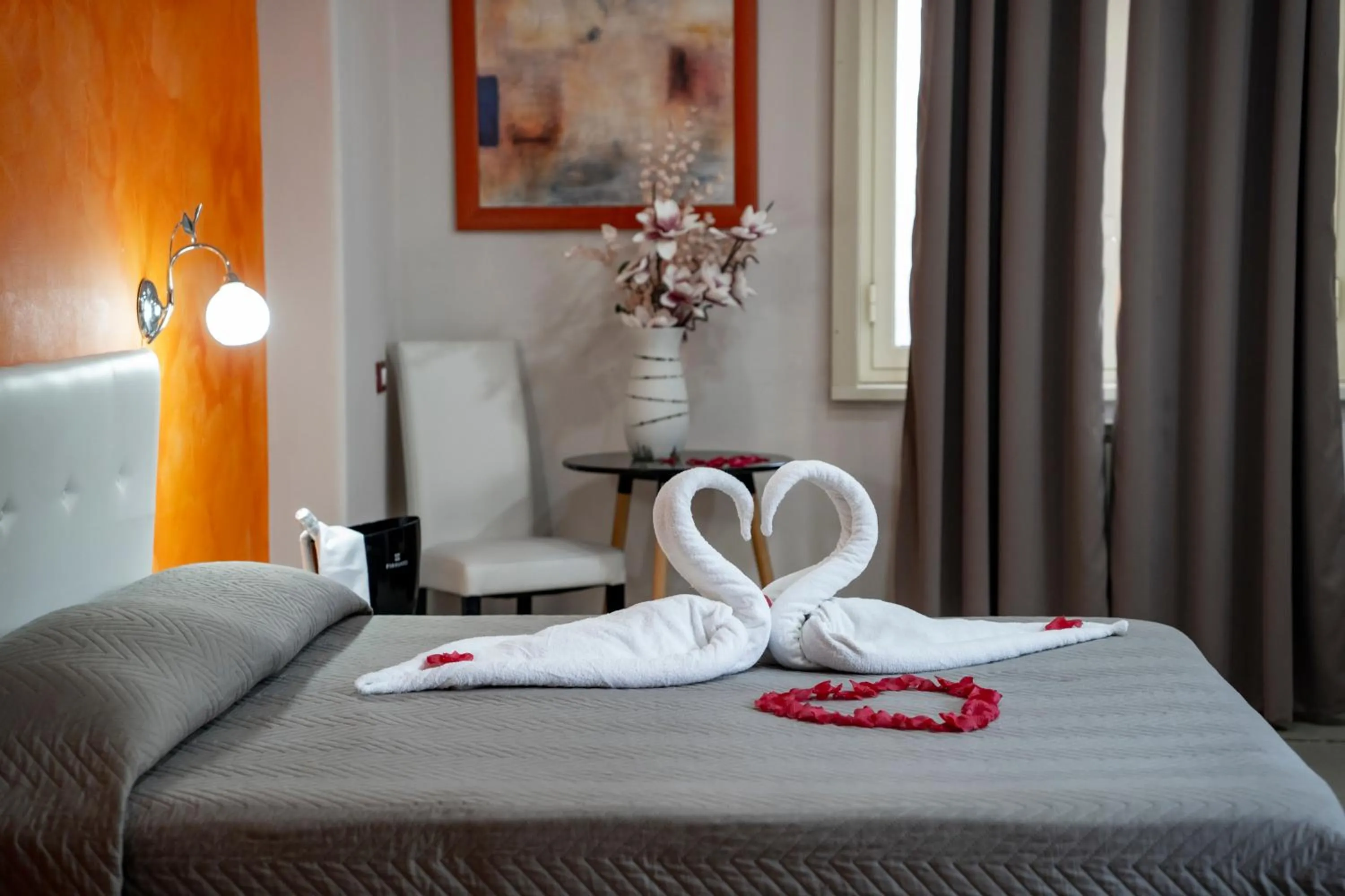 Bed in Mg Palace Hotel Costa del Sole