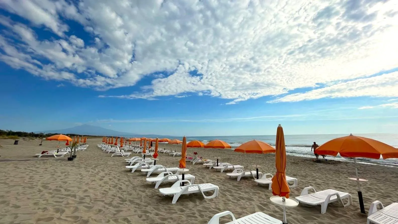 Beach in Mg Palace Hotel Costa del Sole