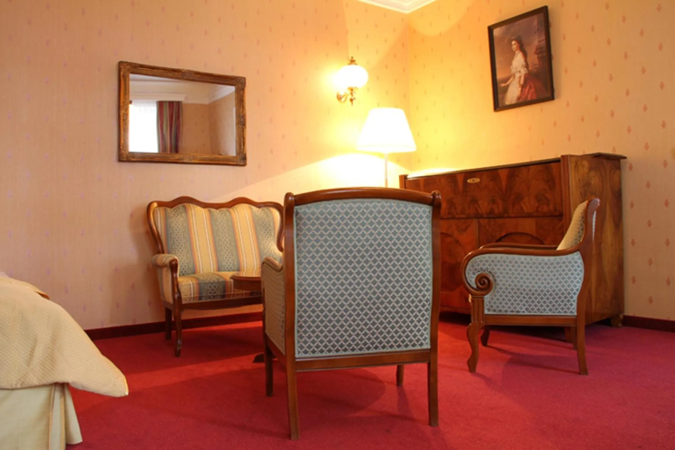 Seating area in Hotel Apartment Rothensteiner