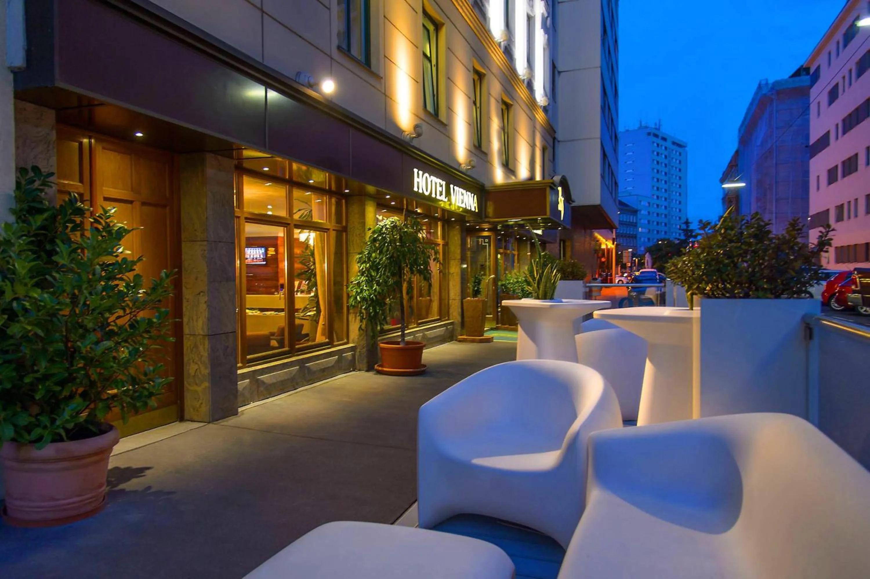 Balcony/Terrace in Hotel Vienna beim Prater