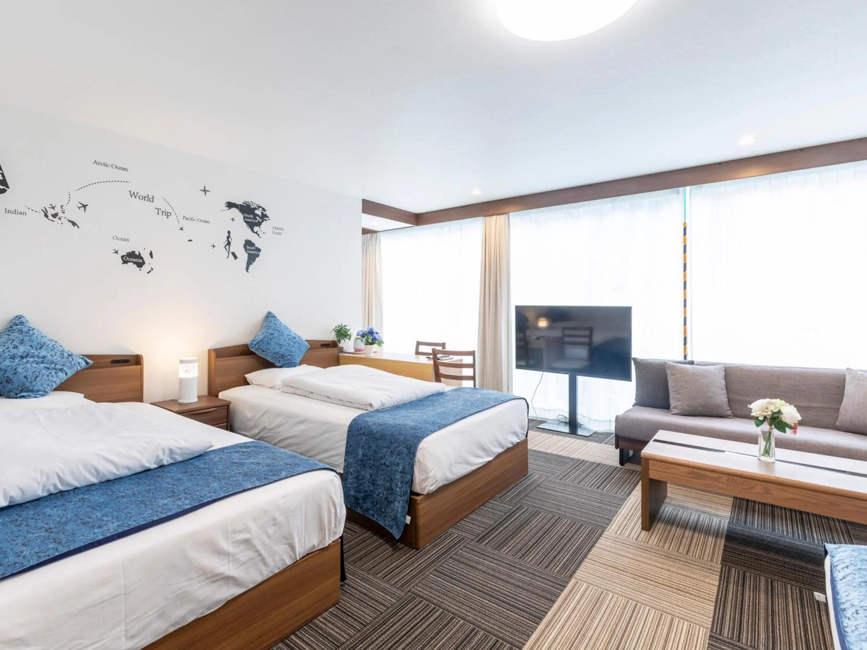 Bed in Tabist Sakuragawa River Side Hotel