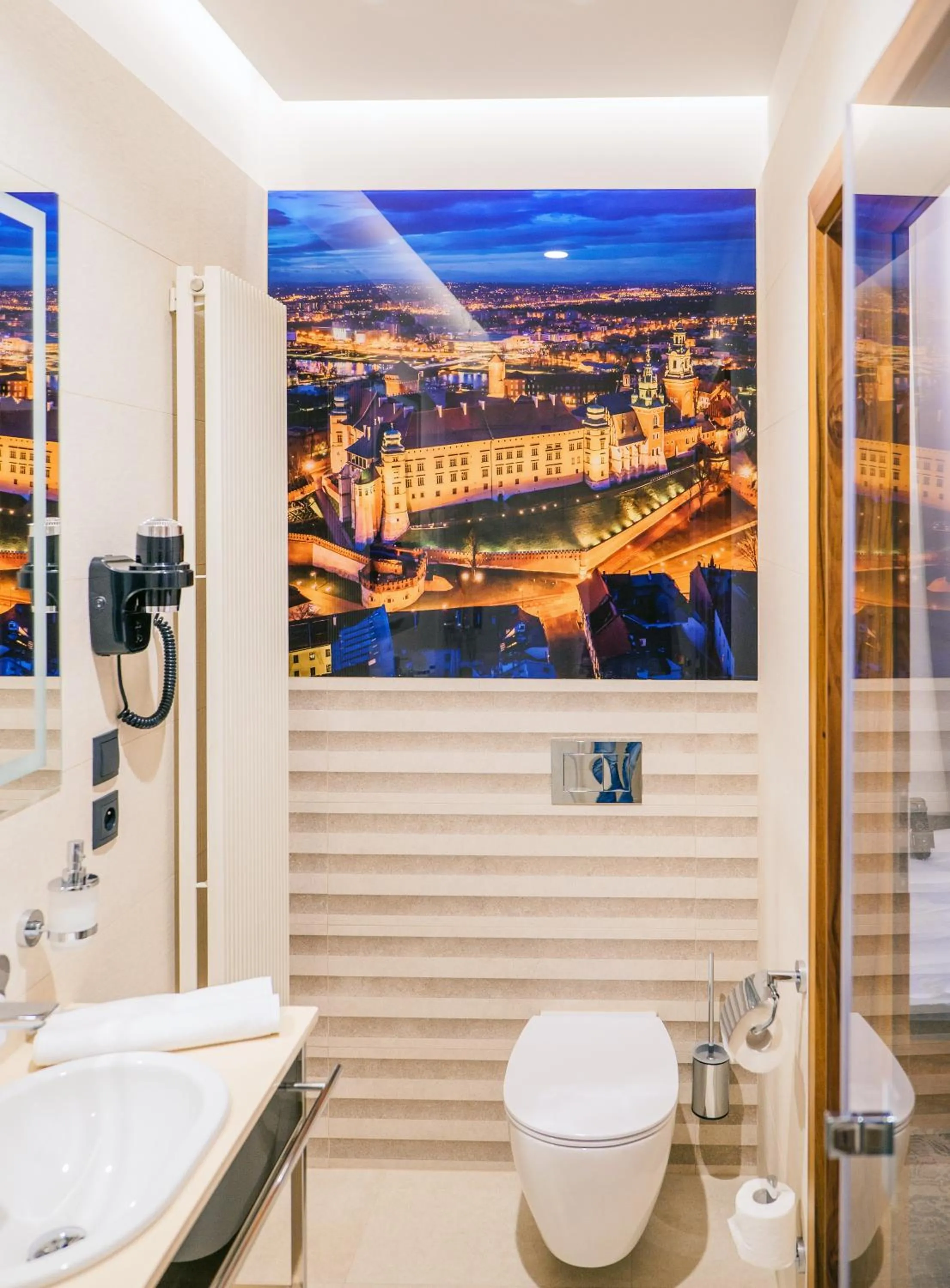 Bathroom in Sky Hotel Kraków