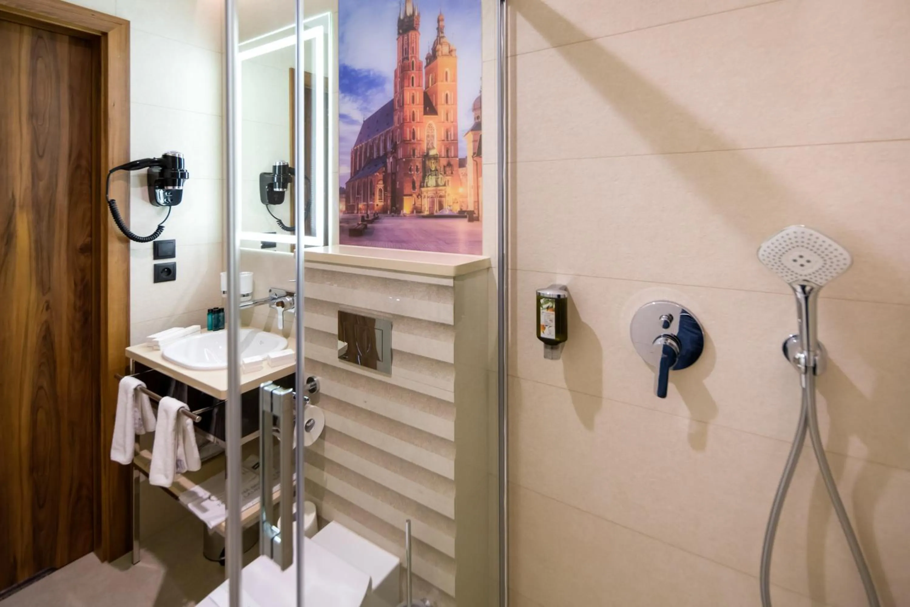 Bathroom in Sky Hotel Kraków