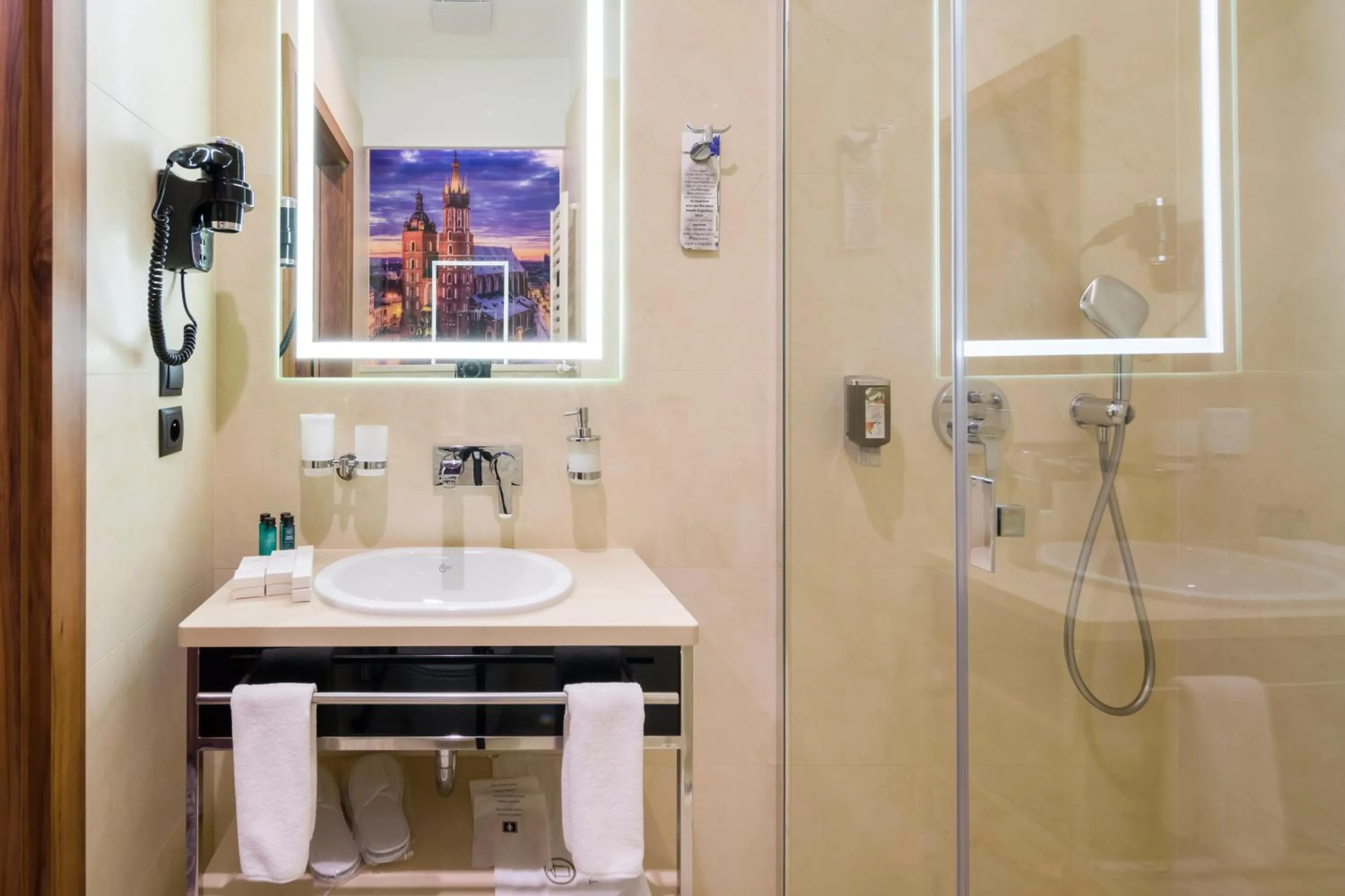 Bathroom in Sky Hotel Kraków