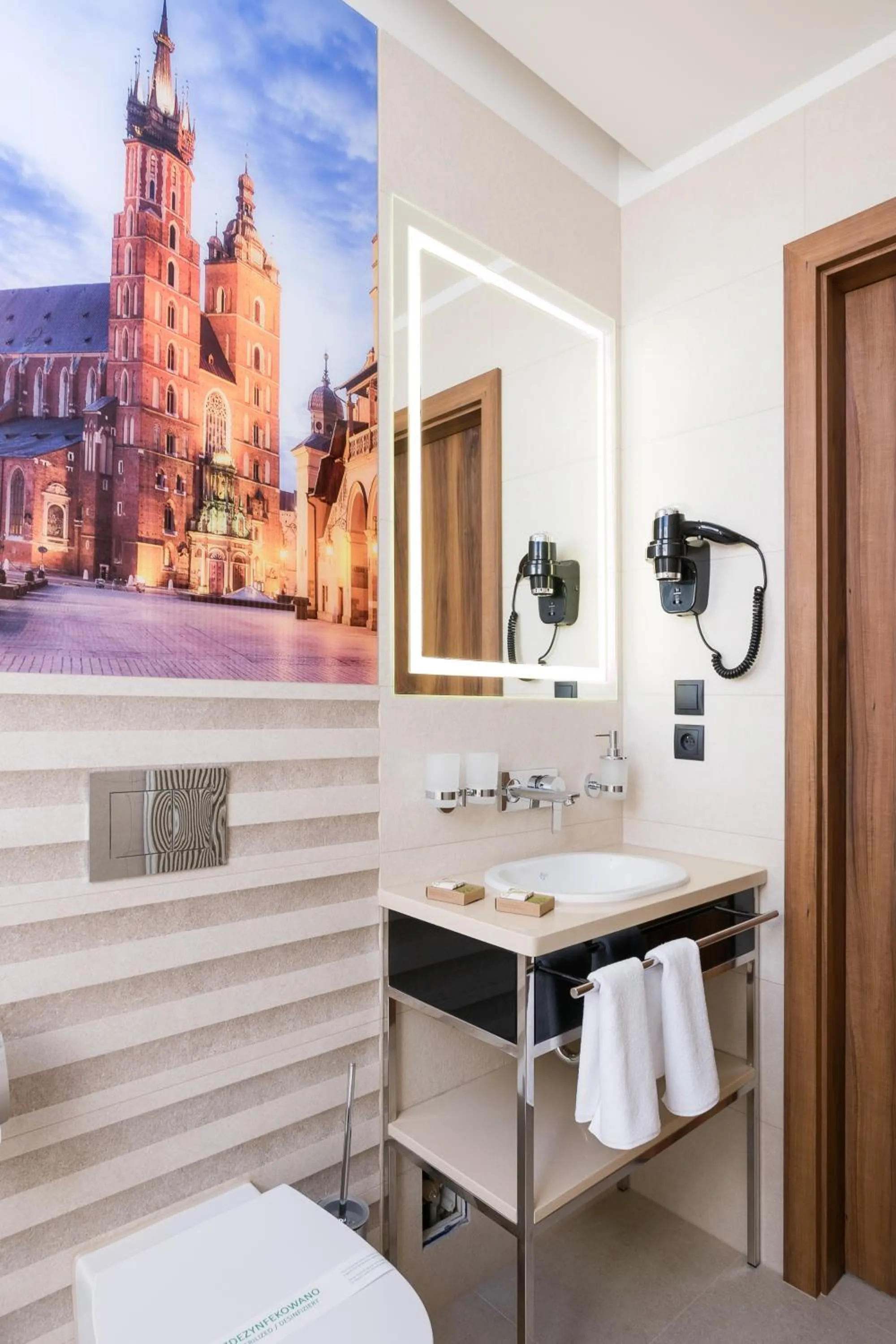 Bathroom in Sky Hotel Kraków