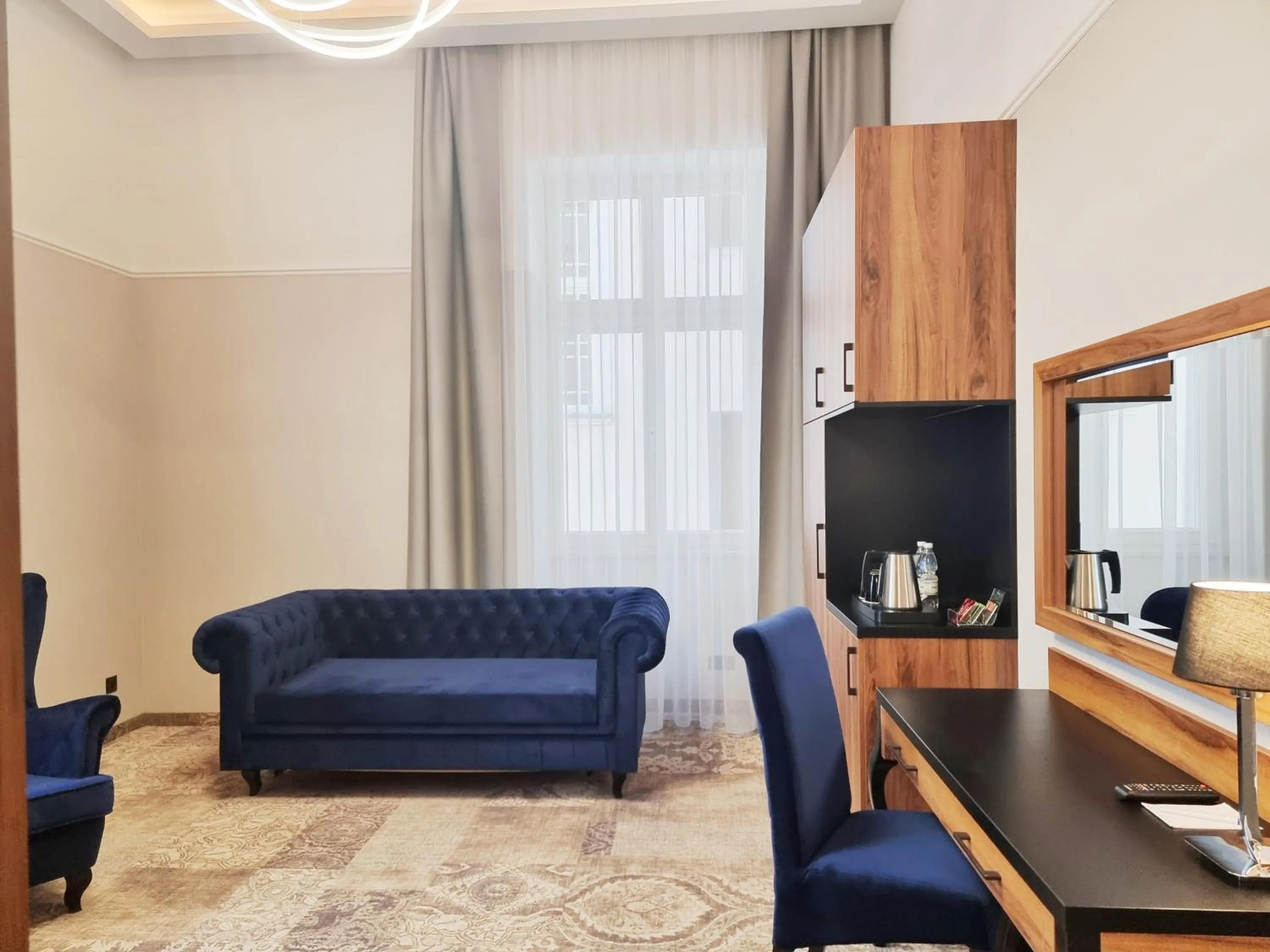 Living room in Sky Hotel Kraków