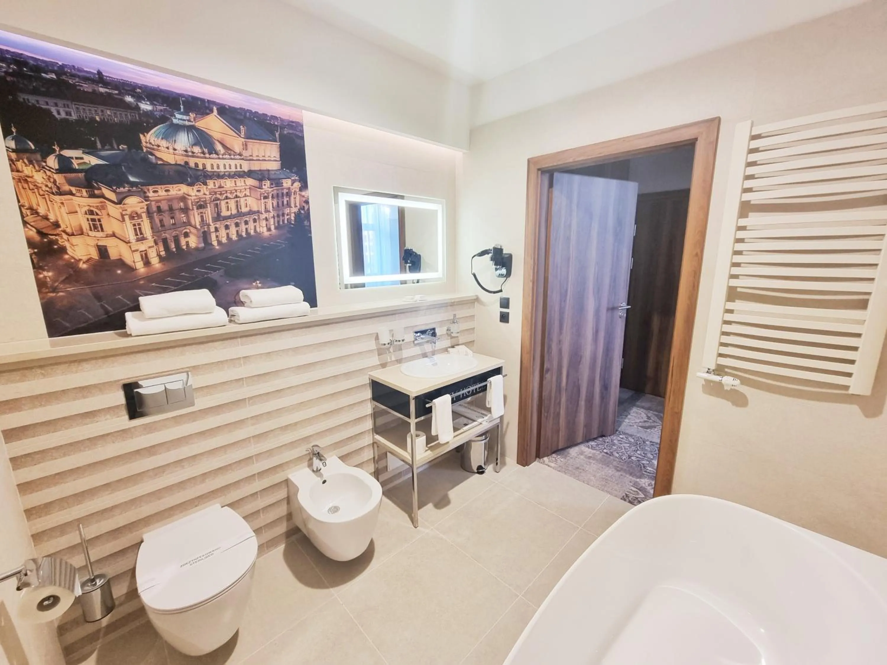 Bathroom in Sky Hotel Kraków