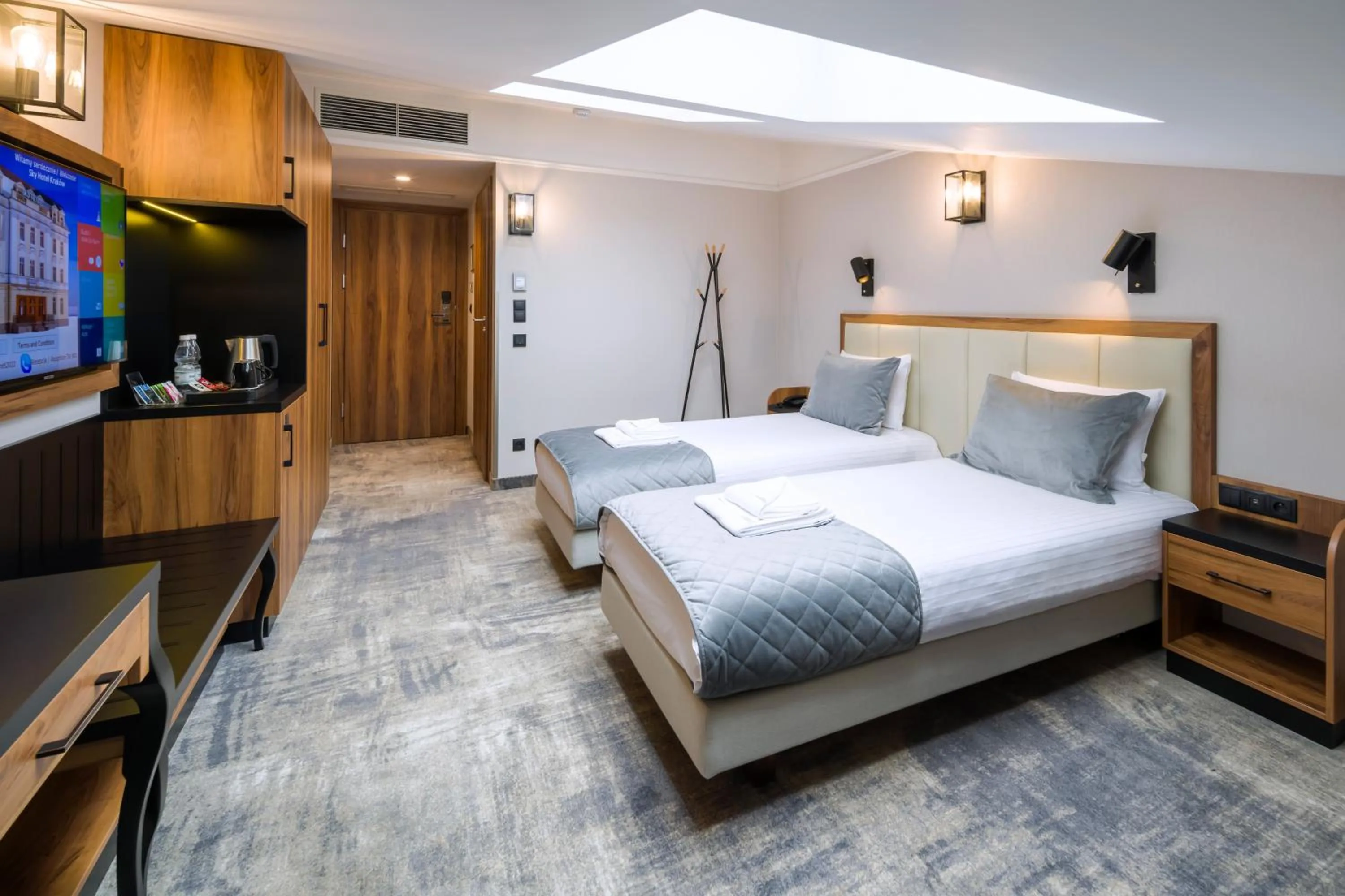 Bed in Sky Hotel Kraków