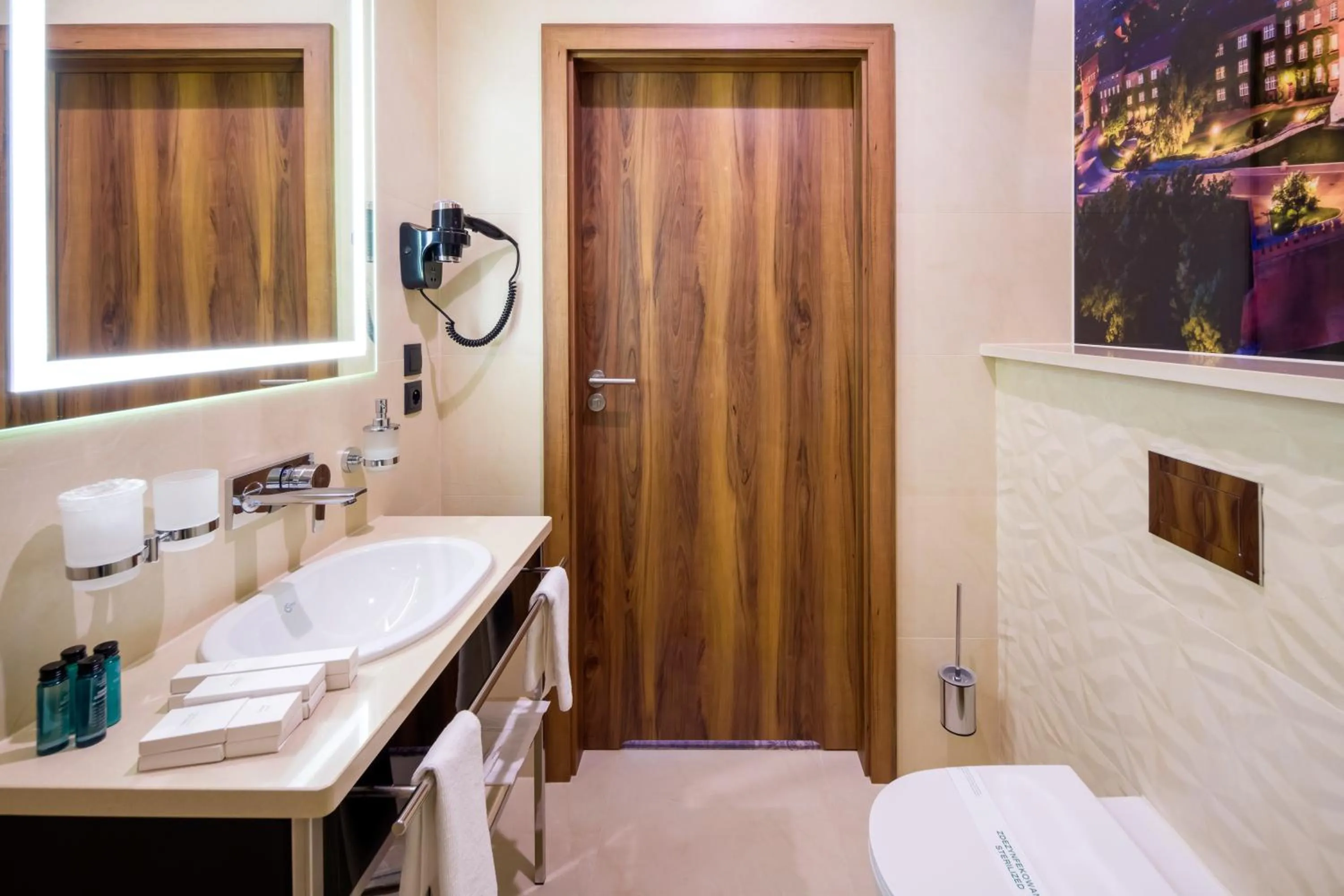 Bathroom in Sky Hotel Kraków