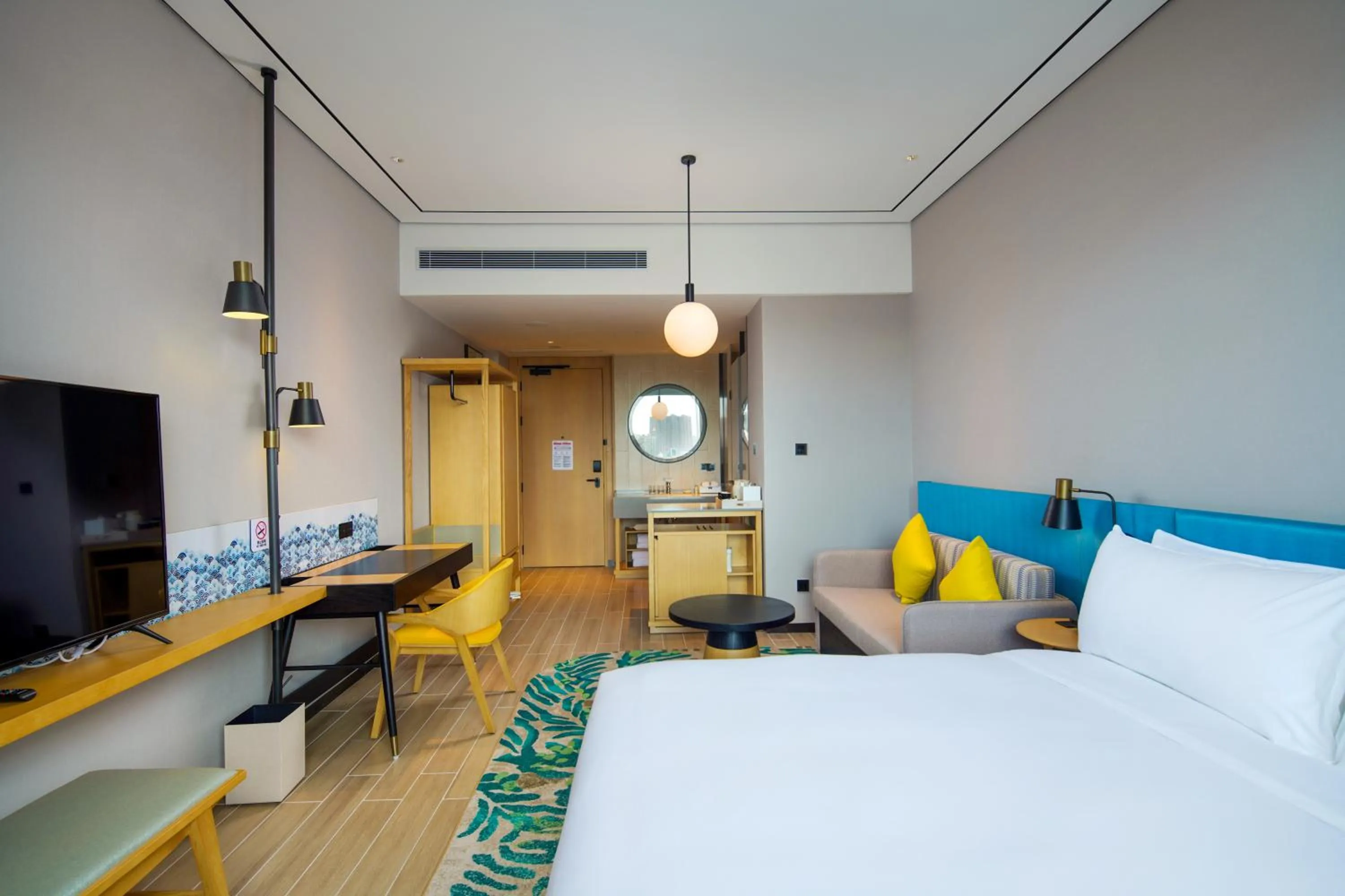 Bed in Hilton Garden Inn Changchun Economic Development Zone