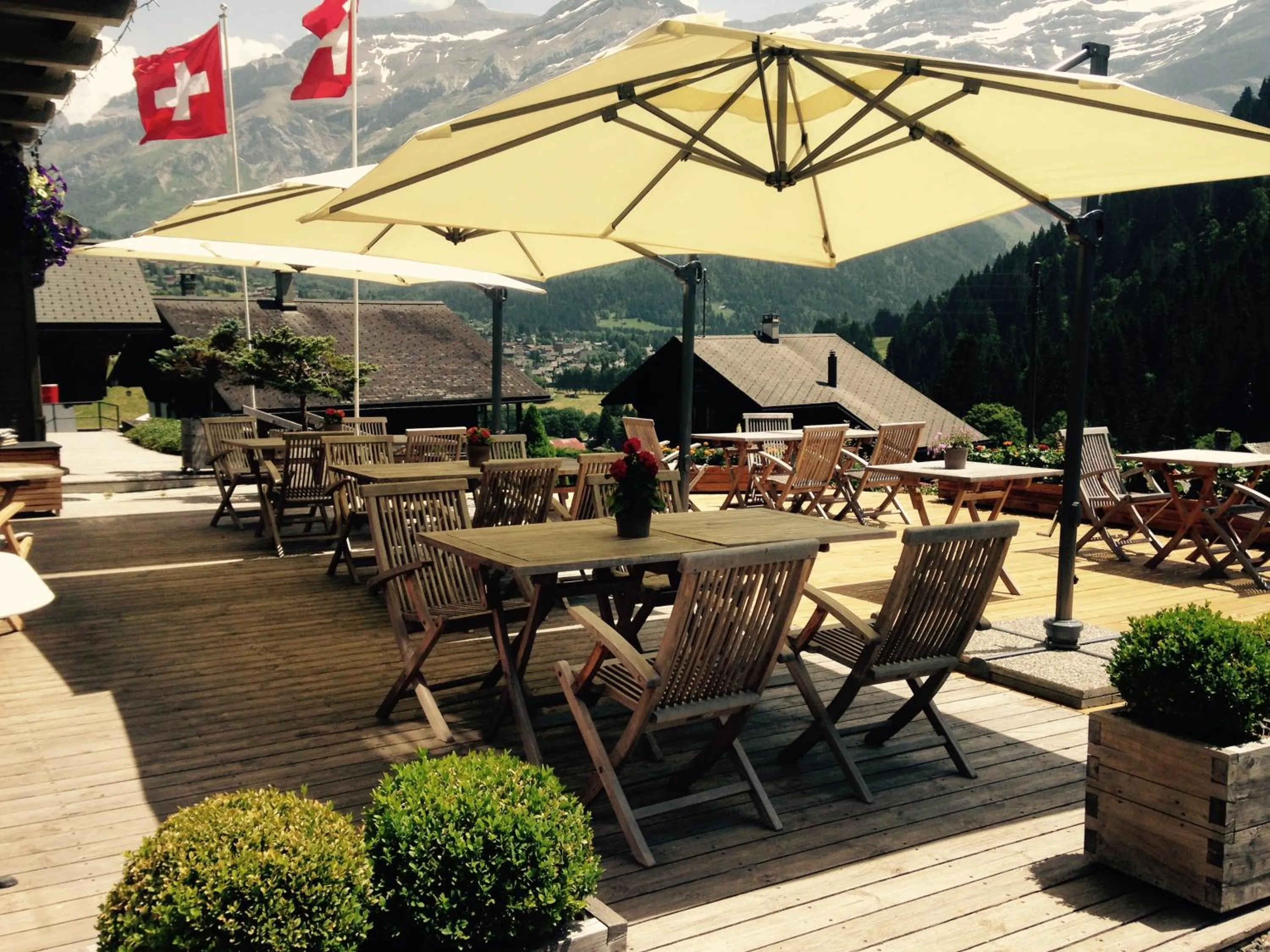 Floor plan in Historic Hotel du Pillon