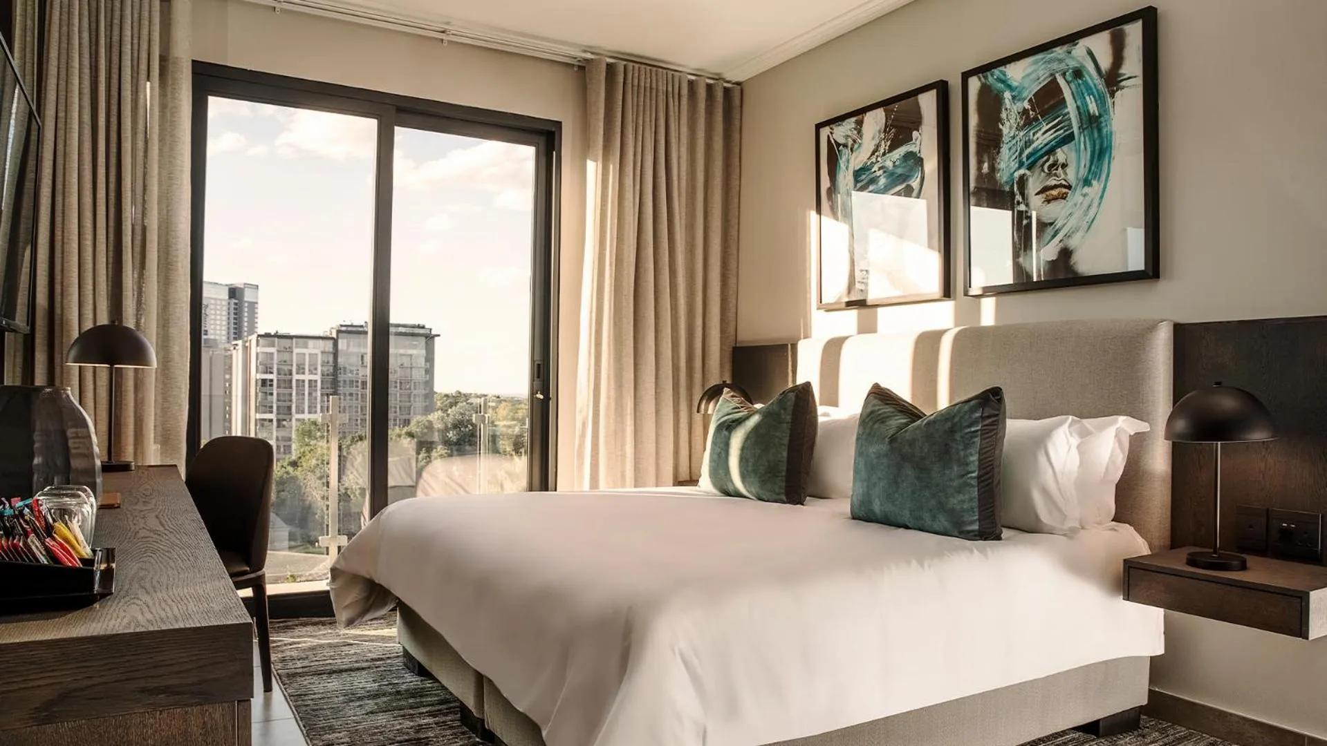 Bedroom, Bed in The Catalyst Apartment Hotel by NEWMARK