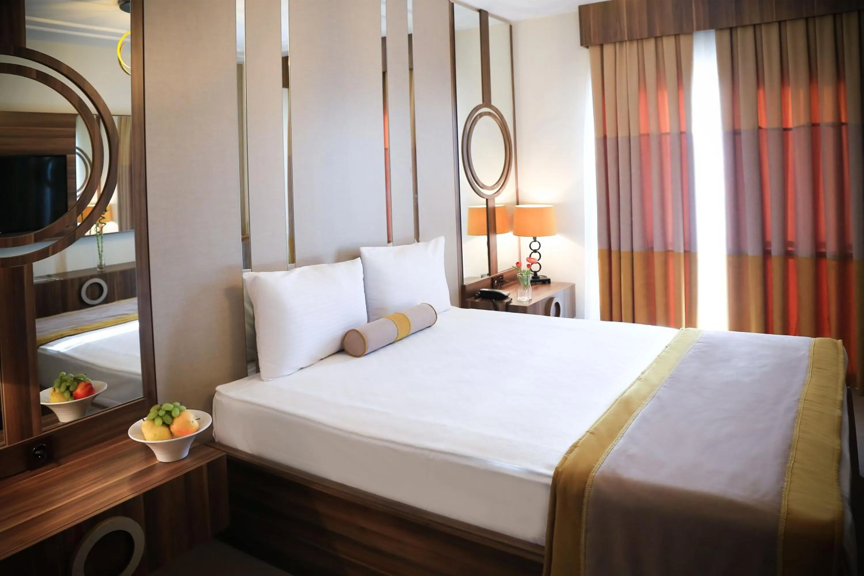 Bedroom, Bed in Burçman Hotel Vişne