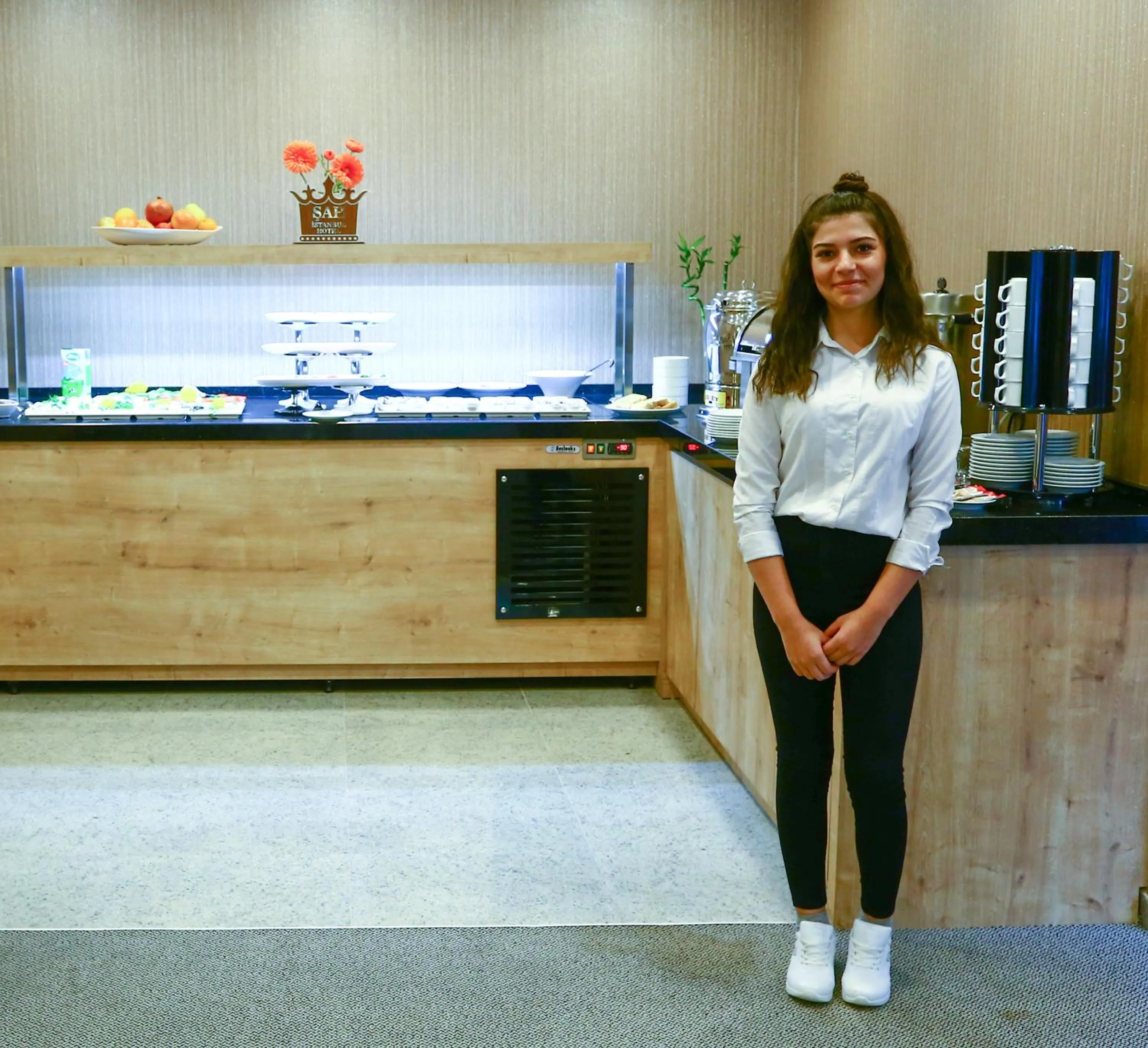 Lobby or reception in Burçman Hotel Vişne