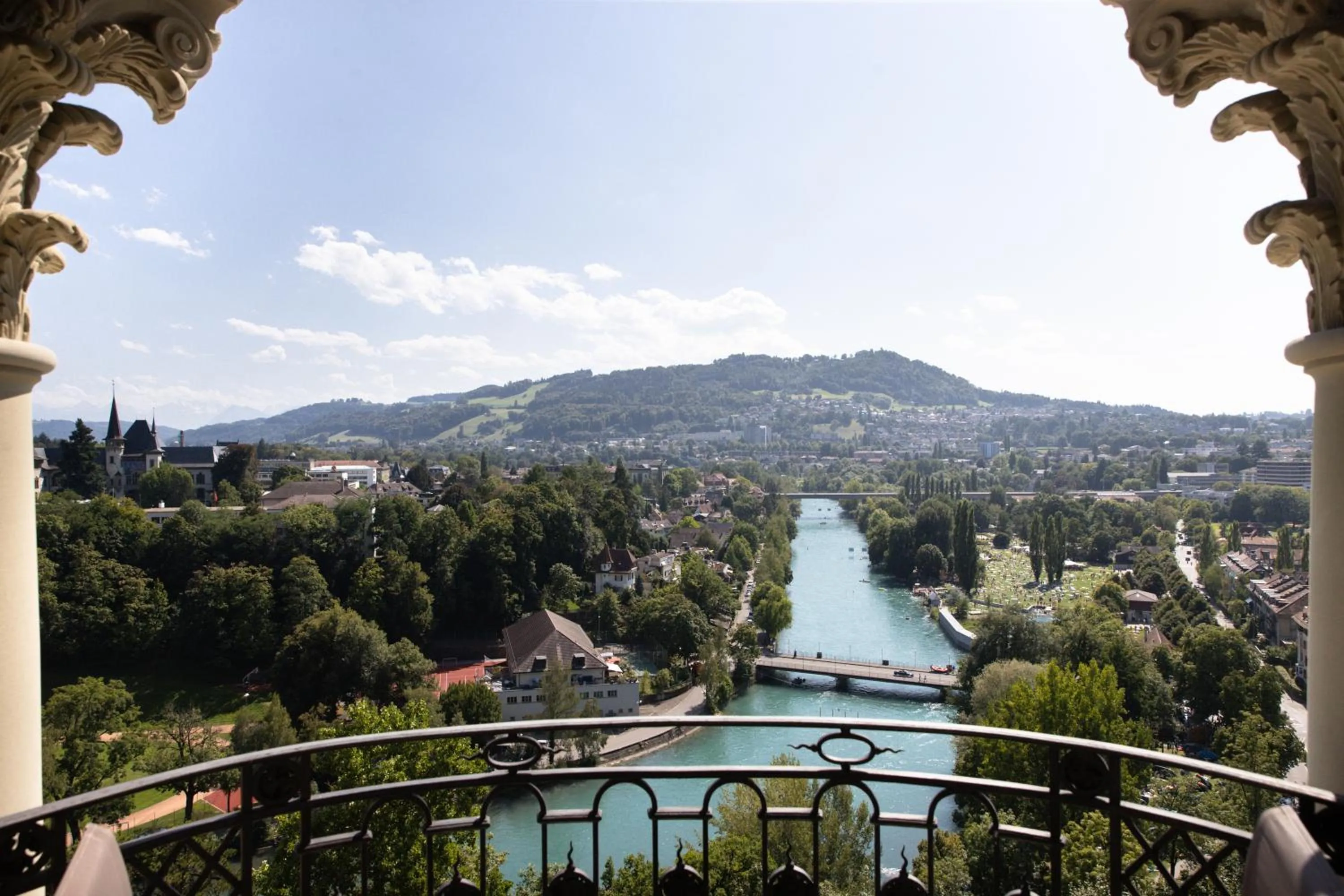 View (from property/room) in Hotel Bellevue Palace Bern