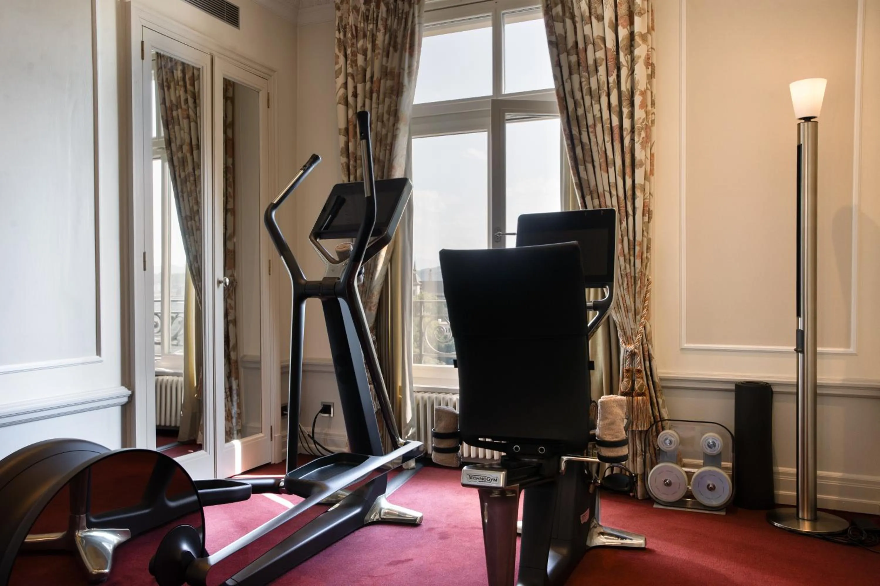 Fitness centre/facilities in Hotel Bellevue Palace Bern