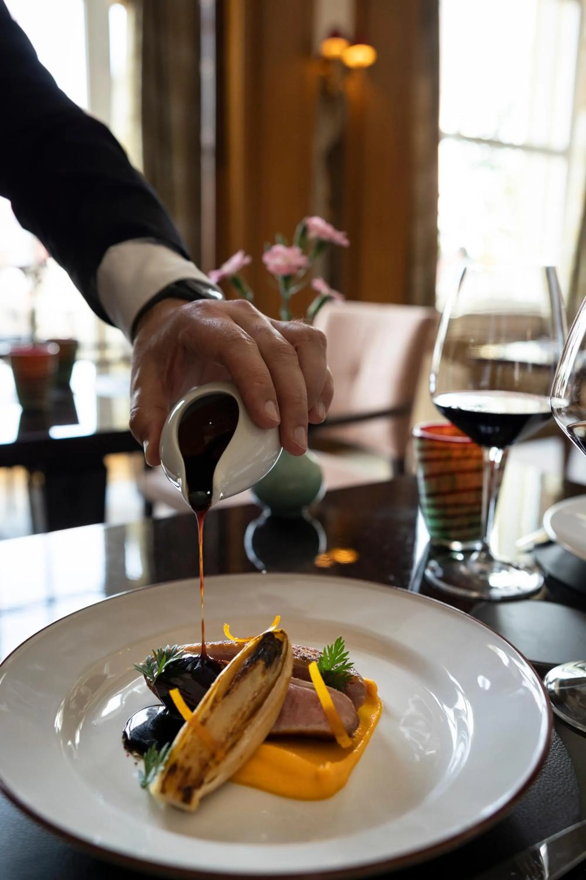 Food and drinks in Hotel Bellevue Palace Bern