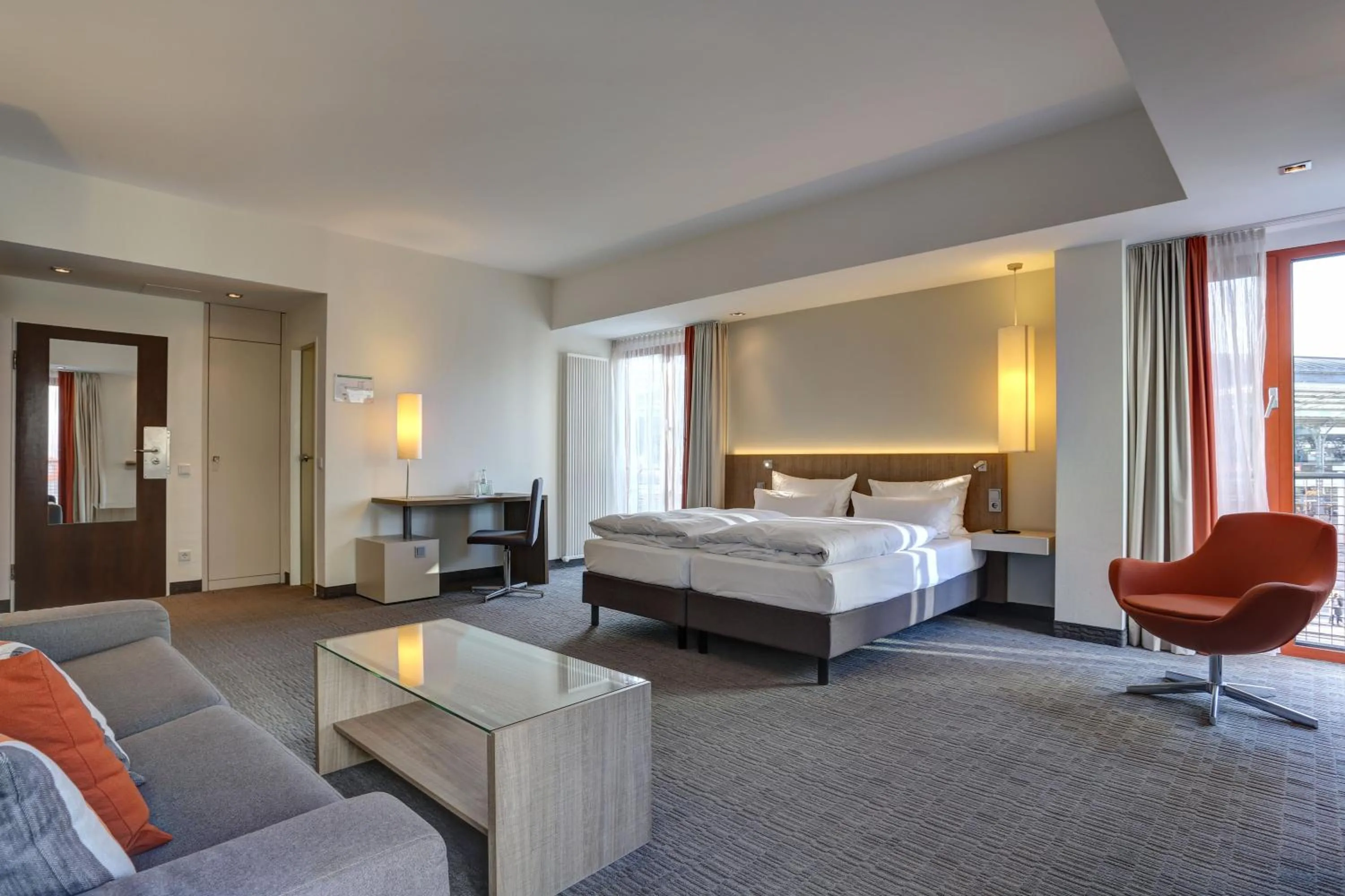 Bed in Kommerzhotel Köln