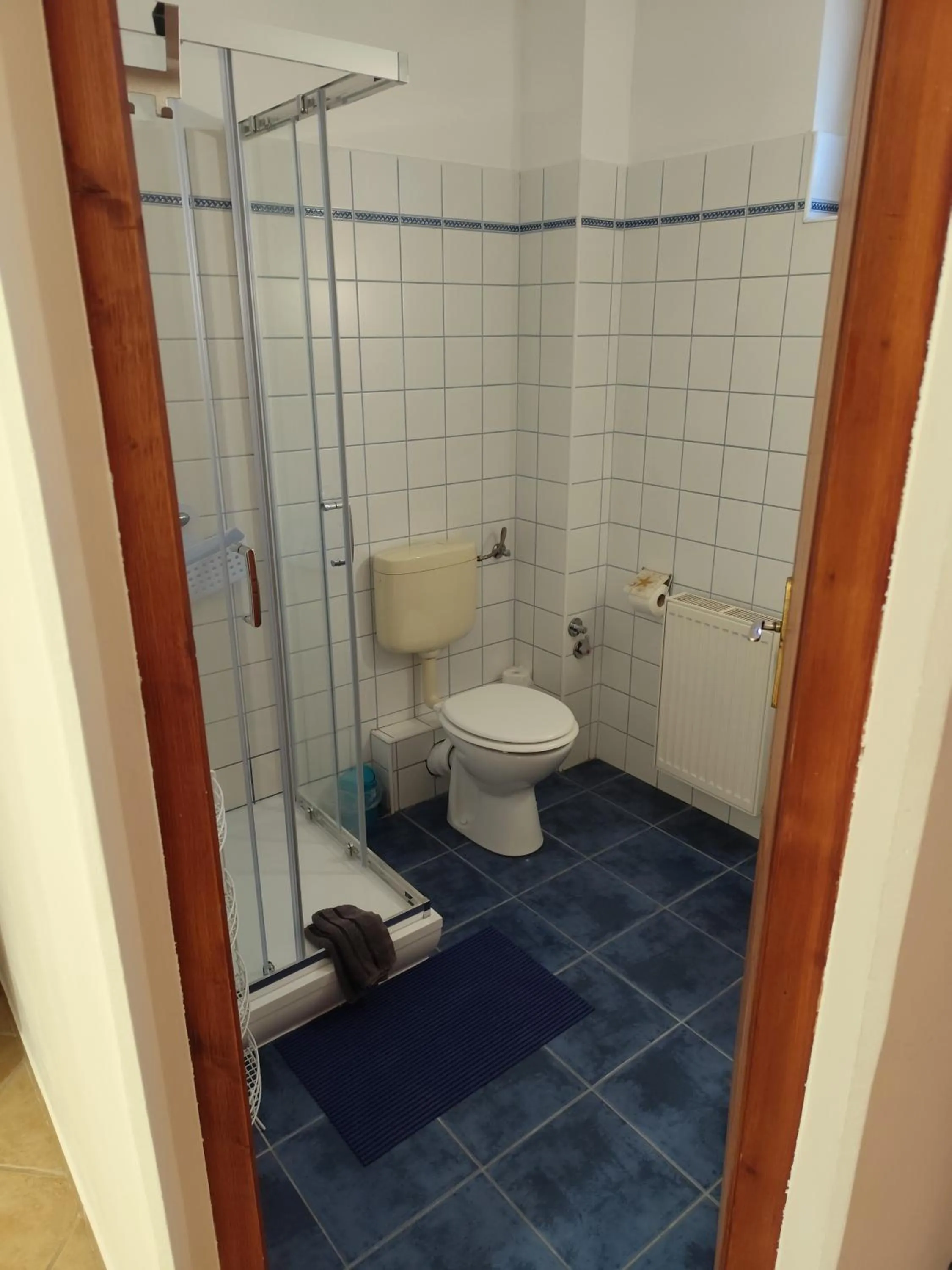 Shower in Szent Kristóf Apartmanhotel