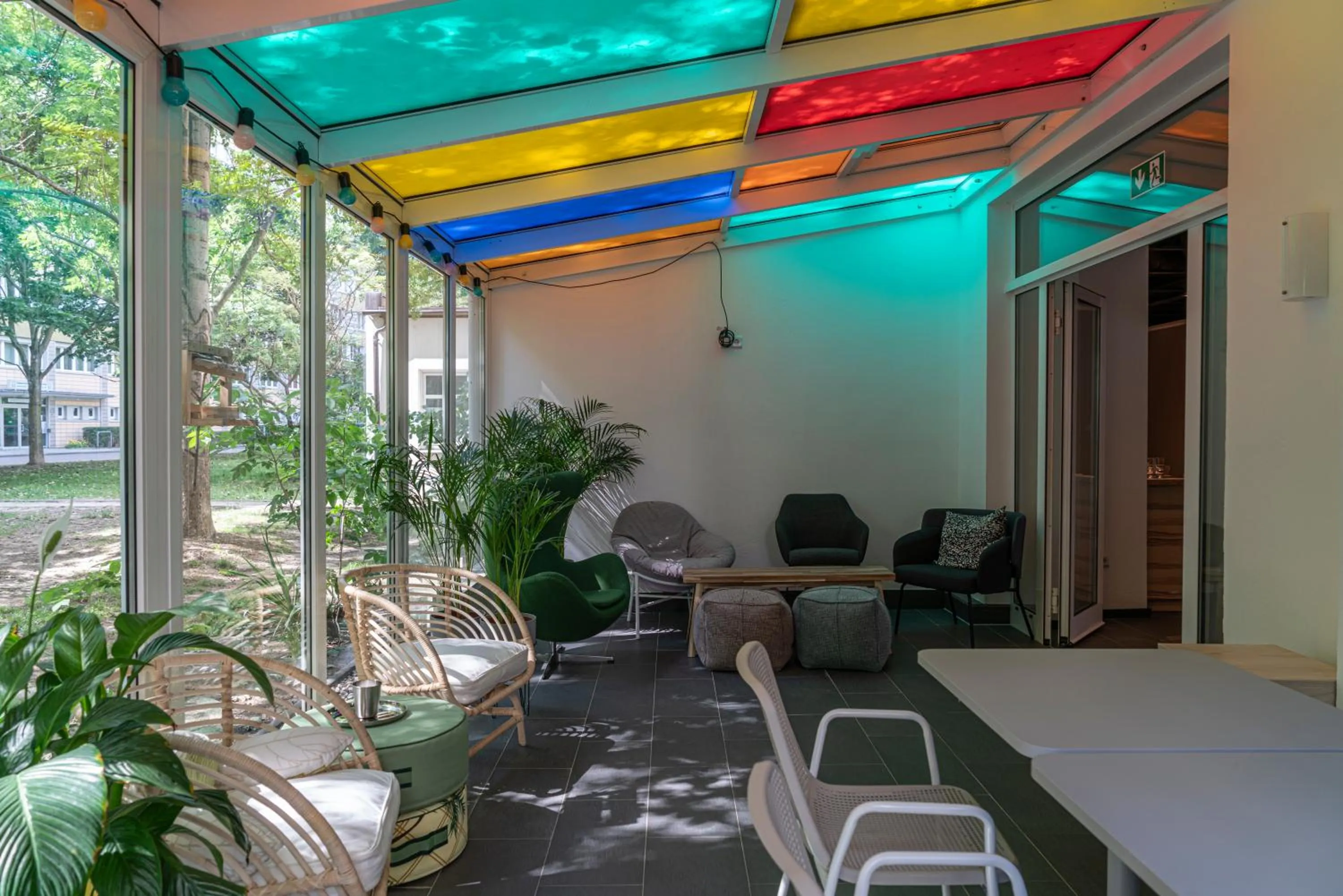 Seating area in BIG MAMA Leipzig