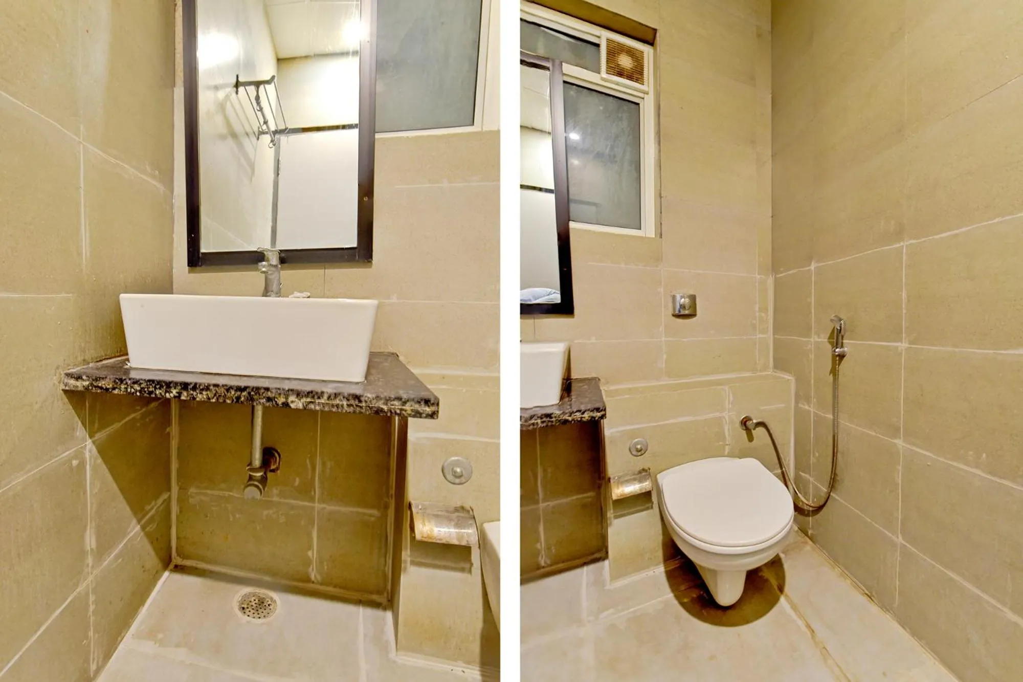 Bathroom in OYO 79651 TownHouse OTH Buddhi