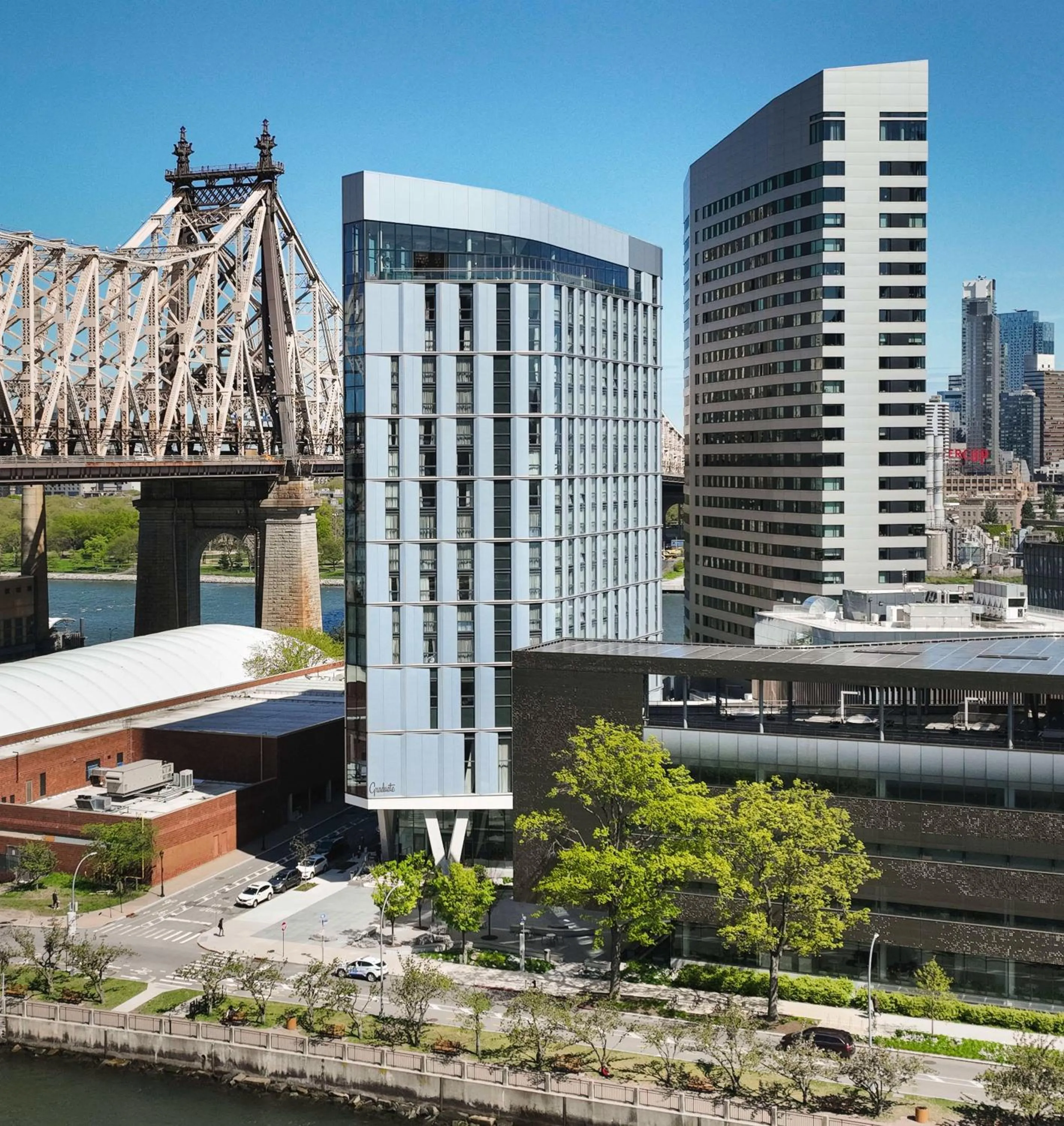 Property building in Graduate by Hilton New York