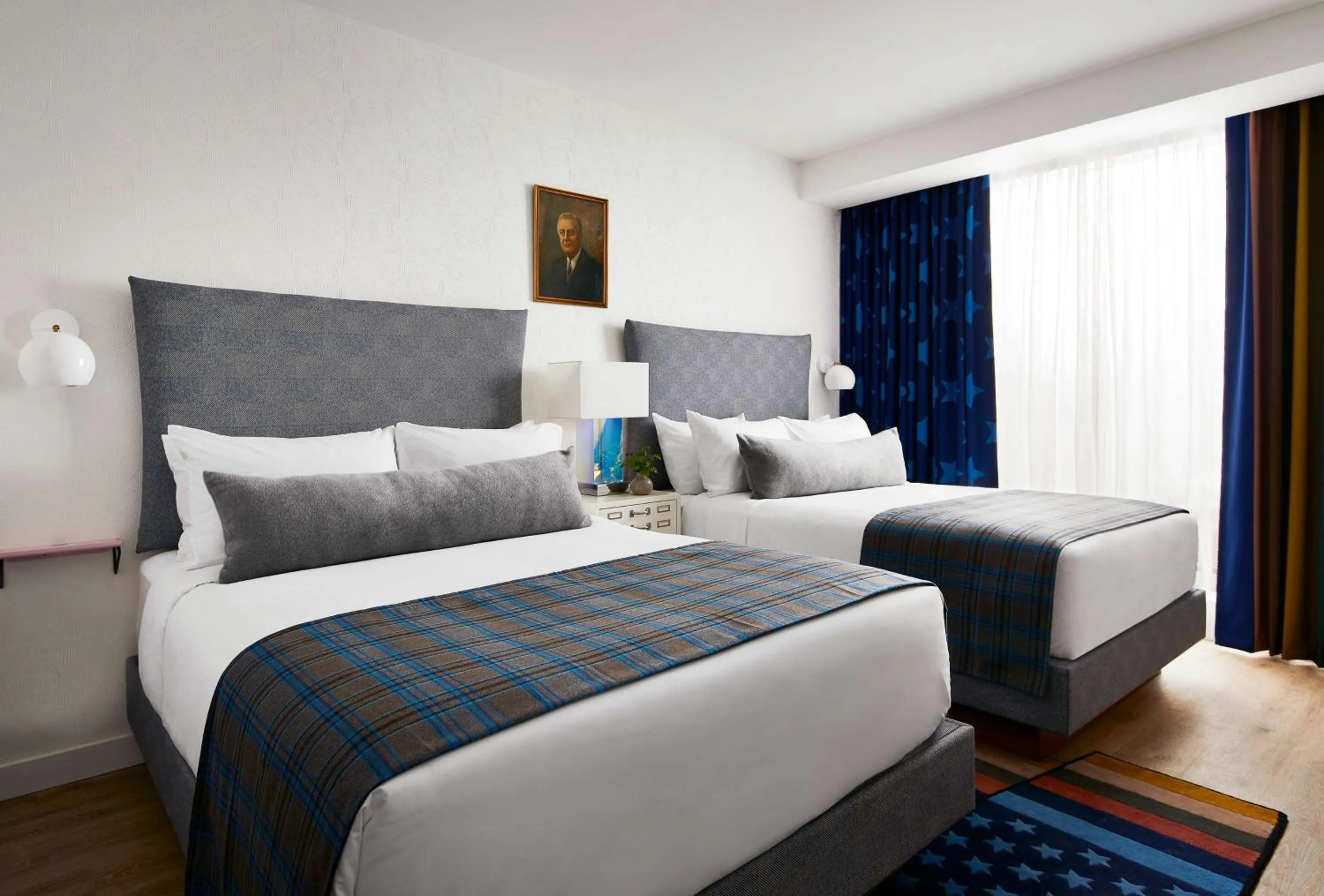 Bed in Graduate by Hilton New York