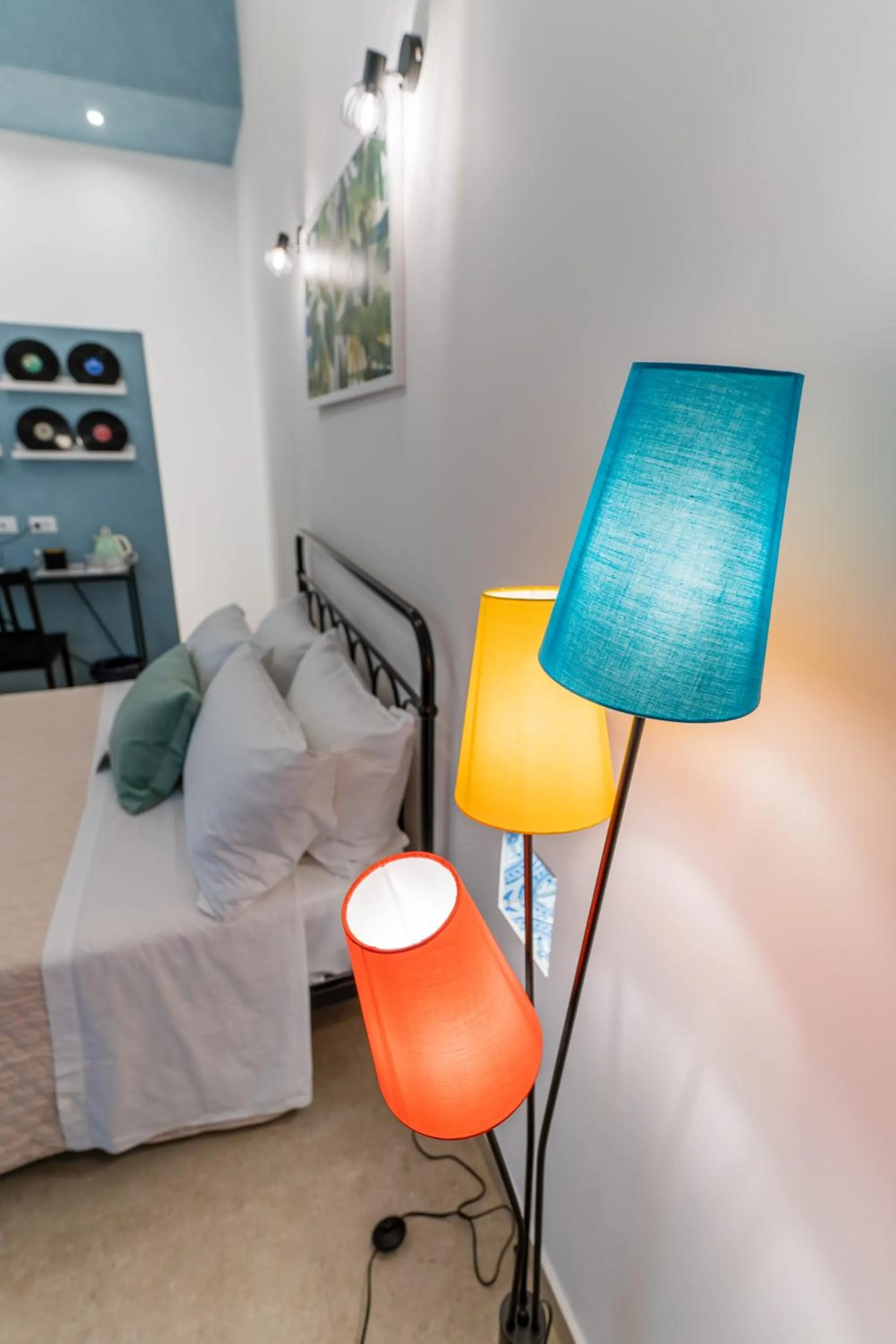 Bed in Mama Tita Rooms and Breakfast