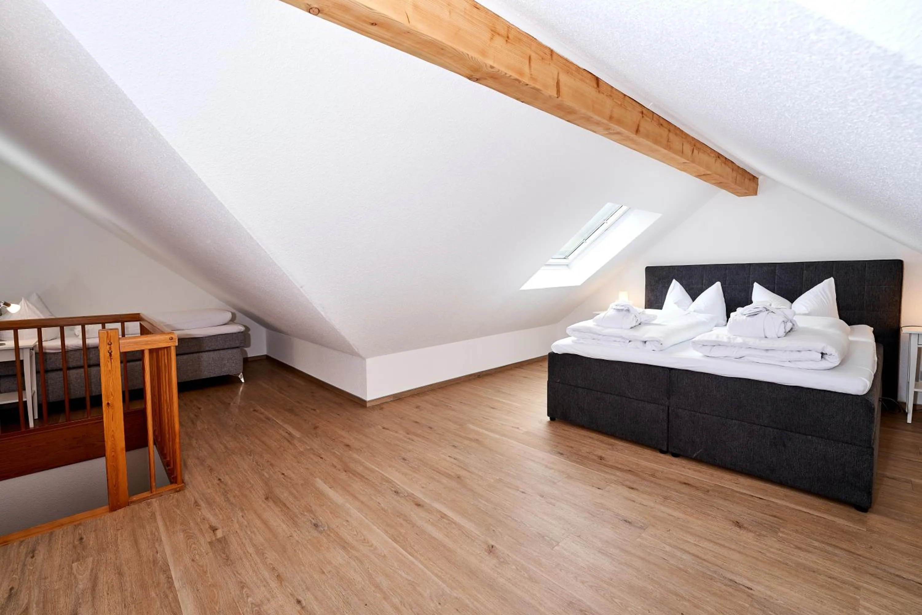 Bed in Brauers Landarthotel GmbH