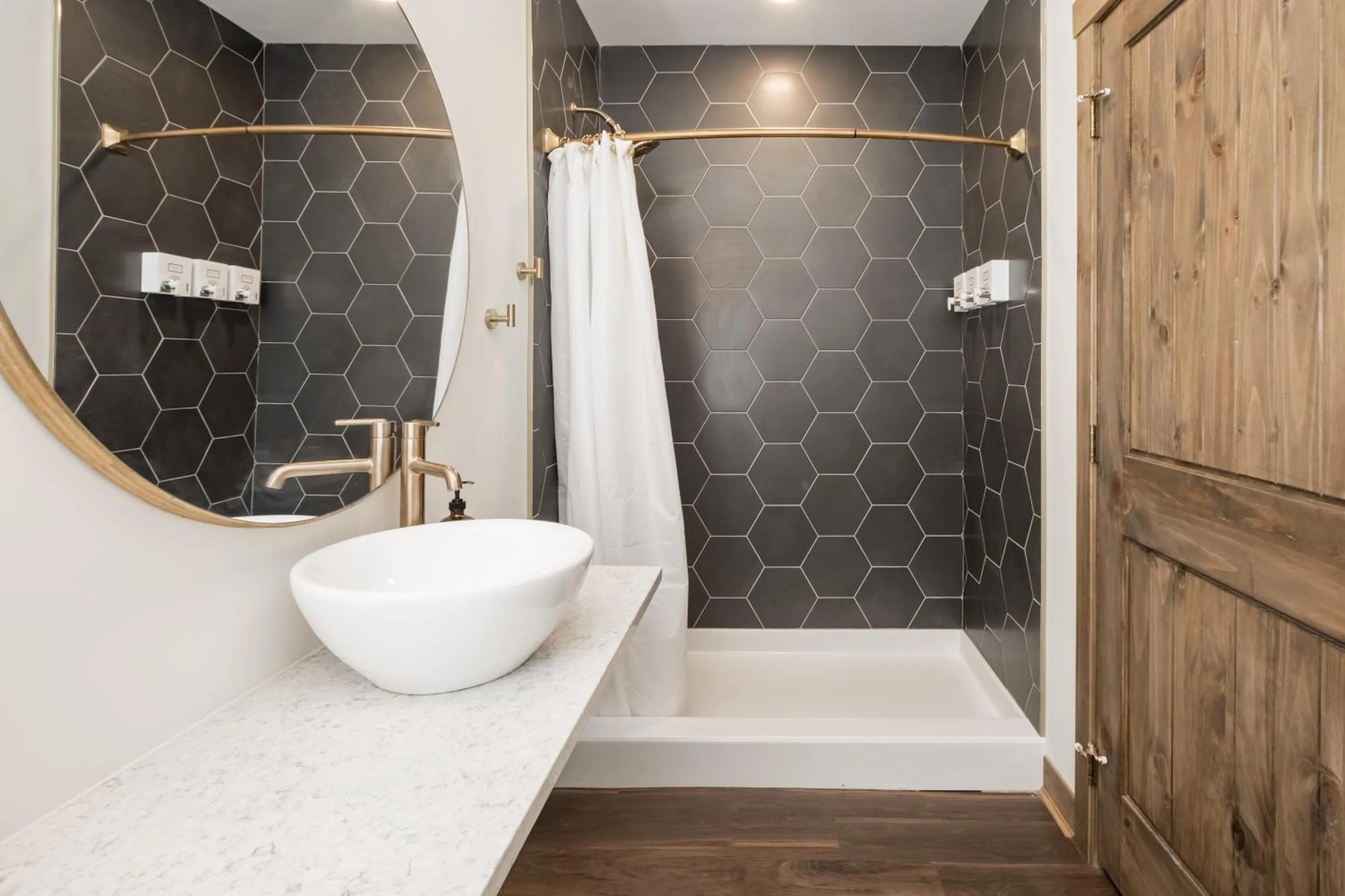 Bathroom in The Port of Prescott Boutique Hotel