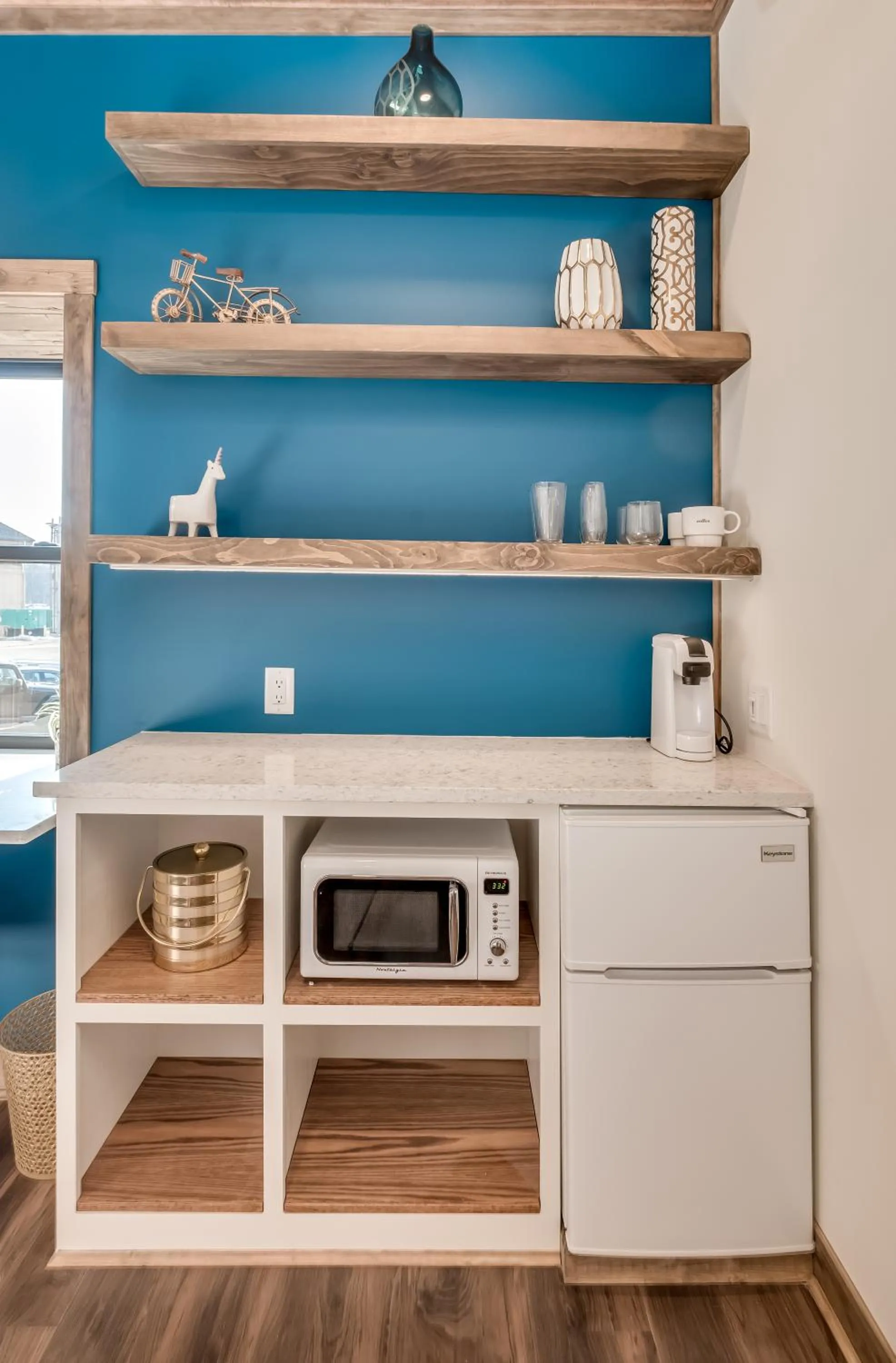 Kitchen or kitchenette in The Port of Prescott Boutique Hotel