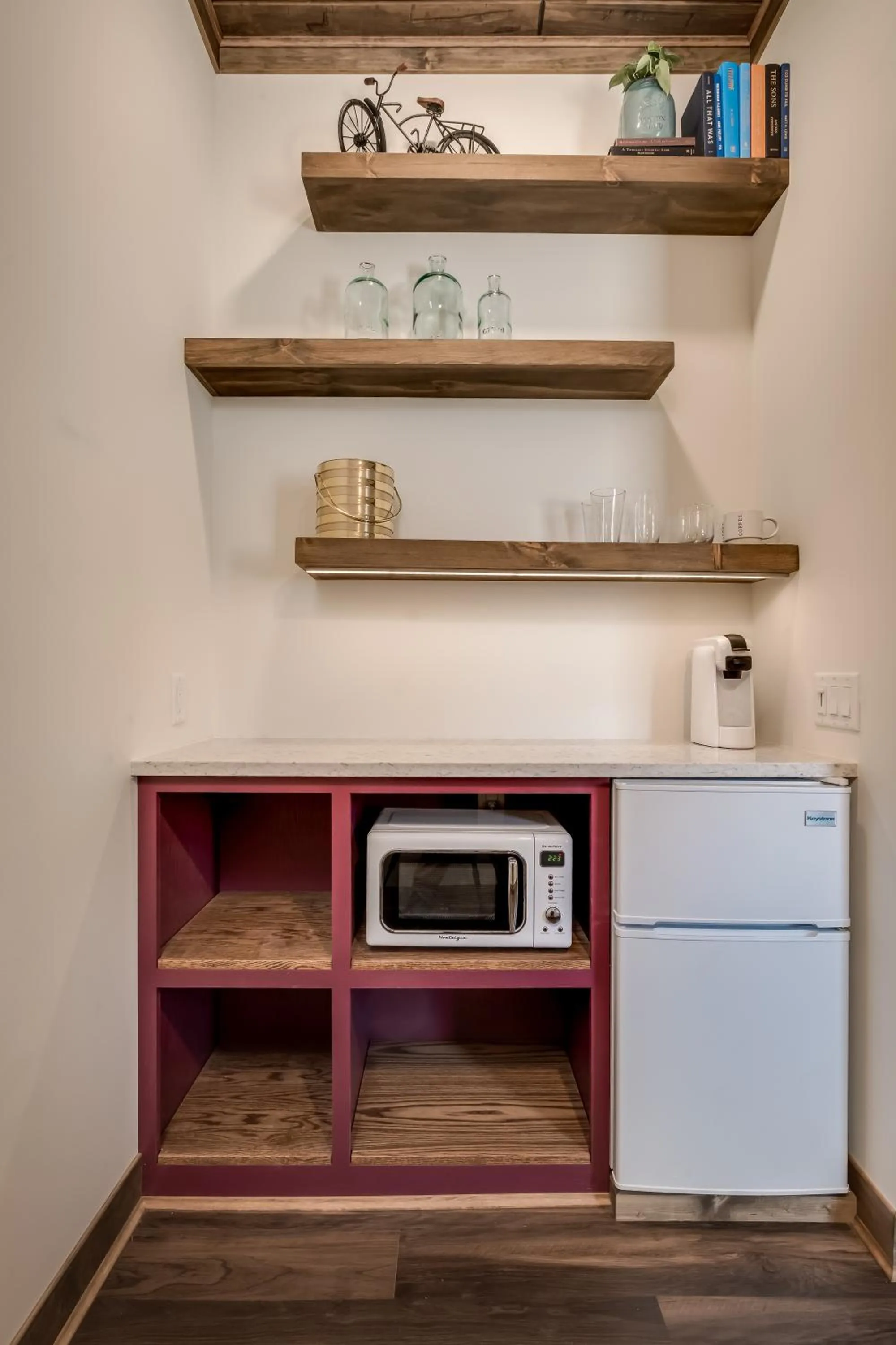 Kitchen or kitchenette in The Port of Prescott Boutique Hotel