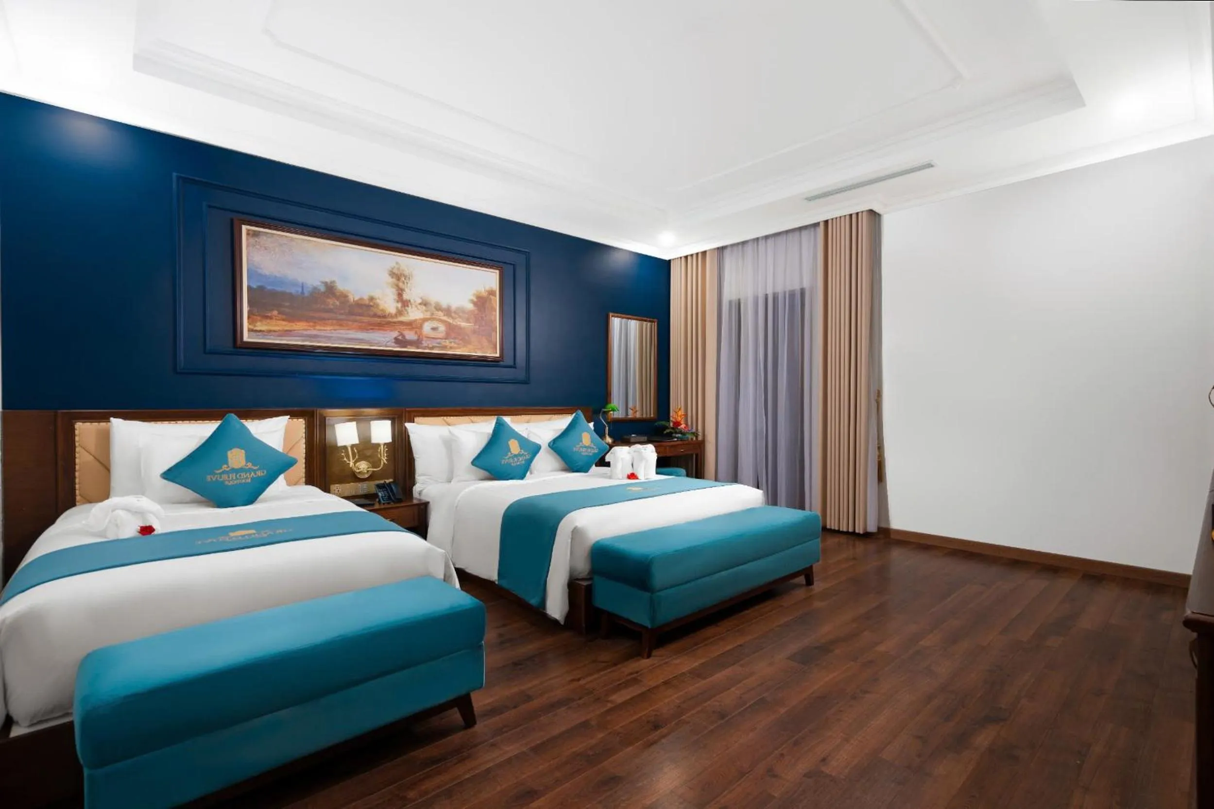 Bed in Grand Fleuve Boutique