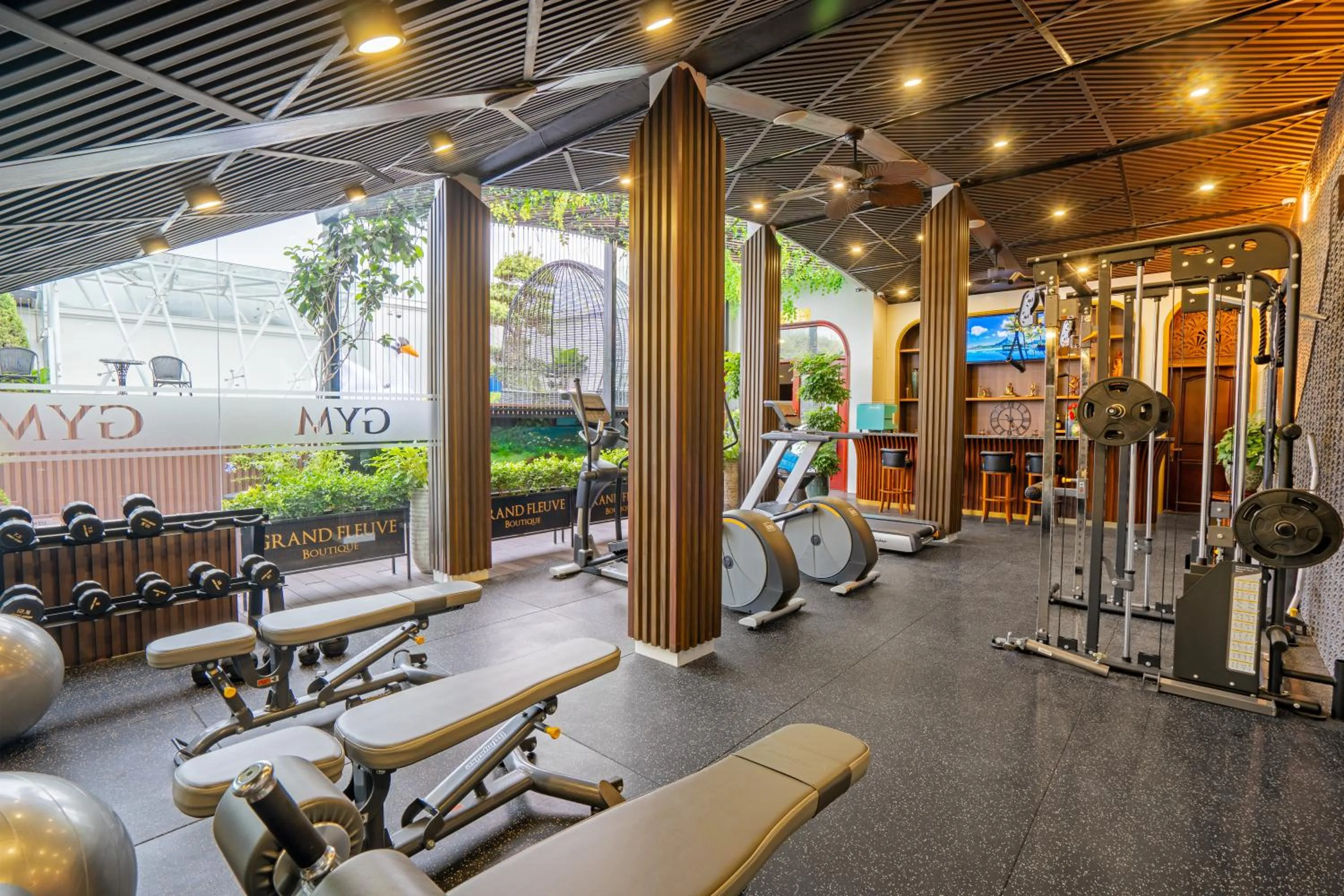 Fitness centre/facilities in Grand Fleuve Boutique