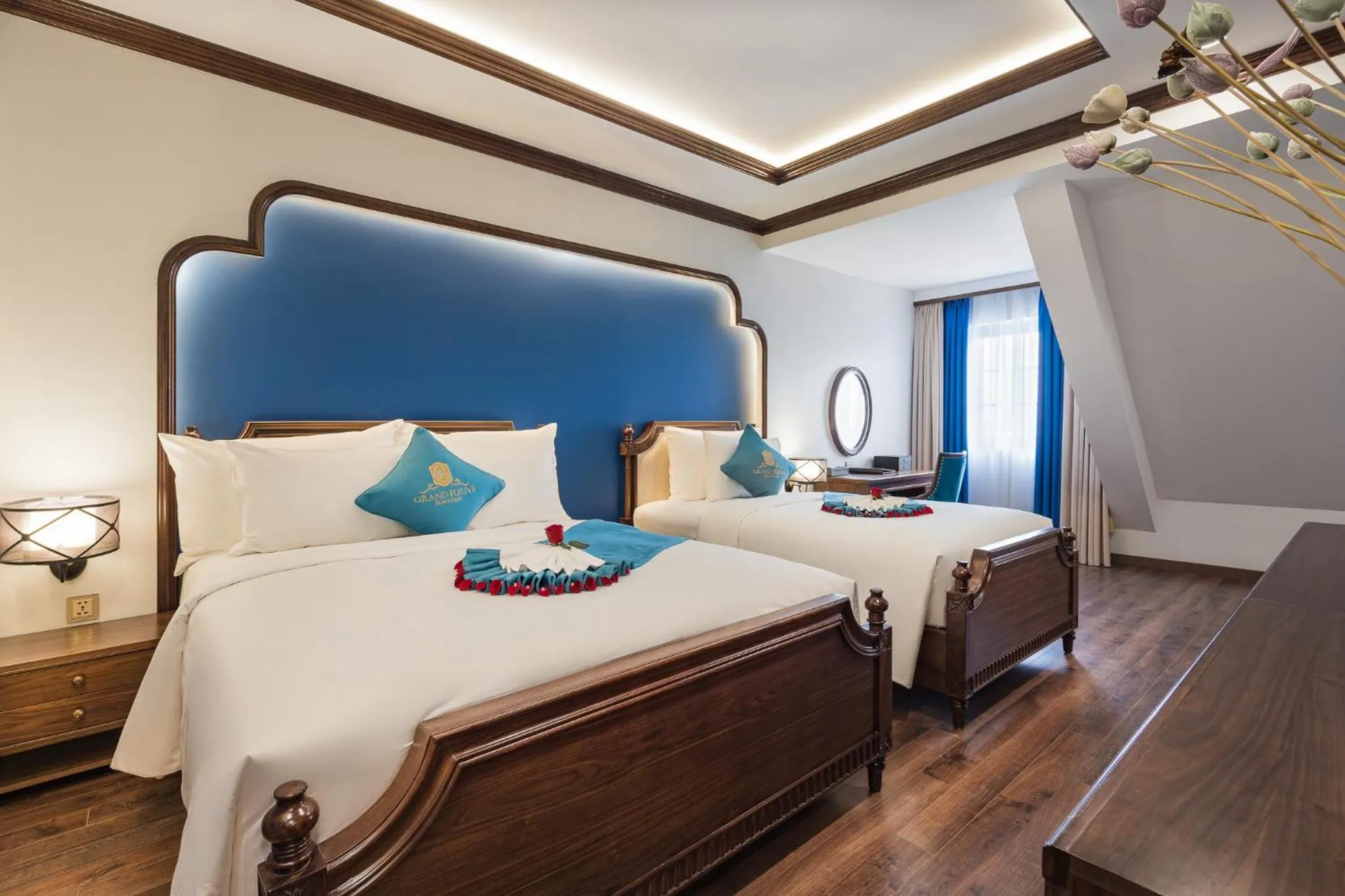 Bed in Grand Fleuve Boutique
