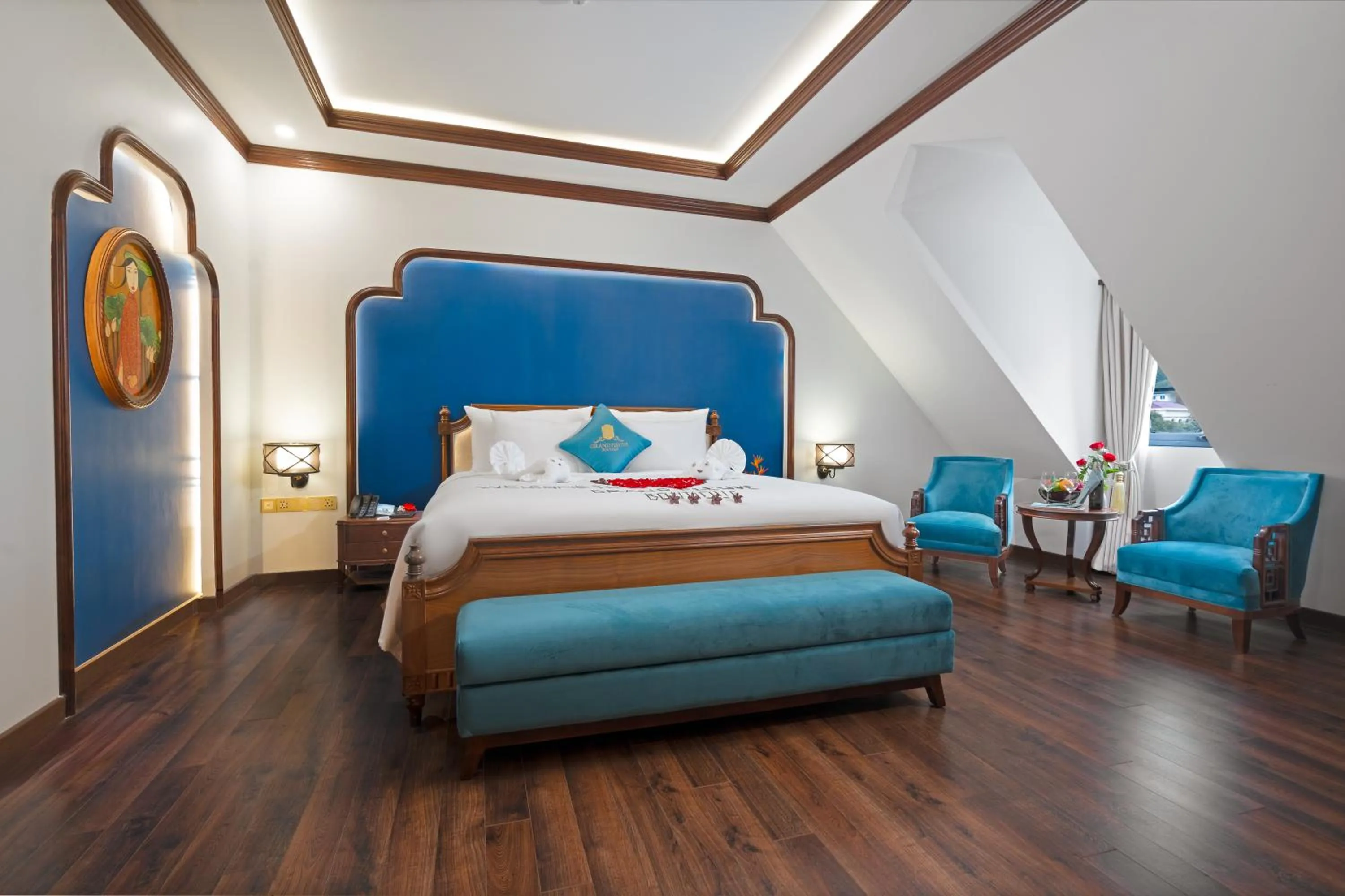 Bed in Grand Fleuve Boutique