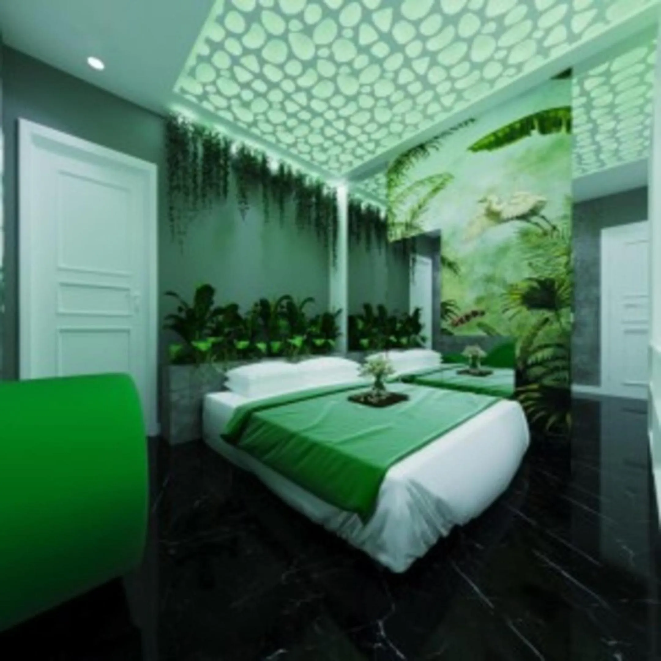 Property building in Quynh Huong Hotel