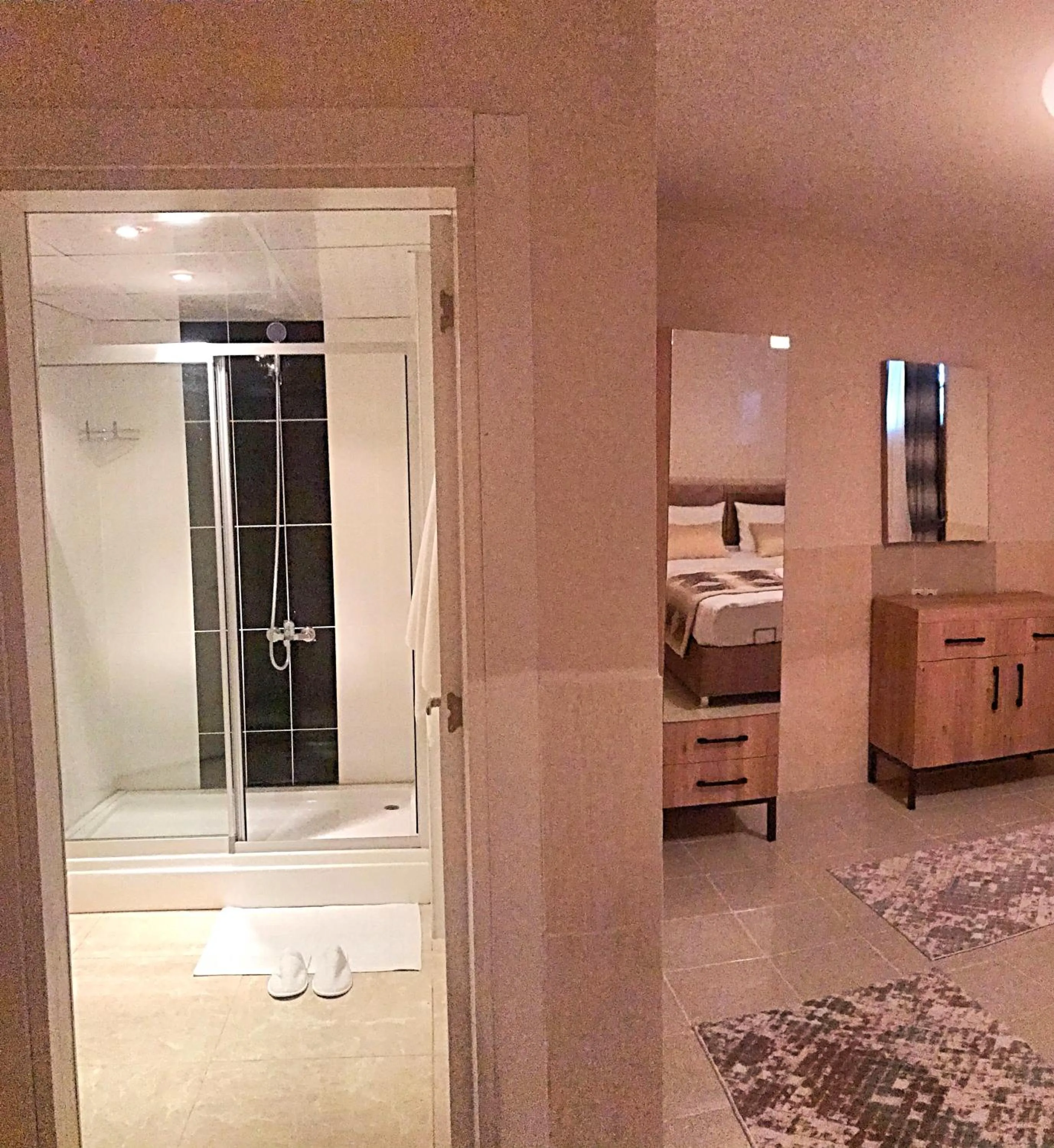 Bedroom in Alfa Apart Hotel