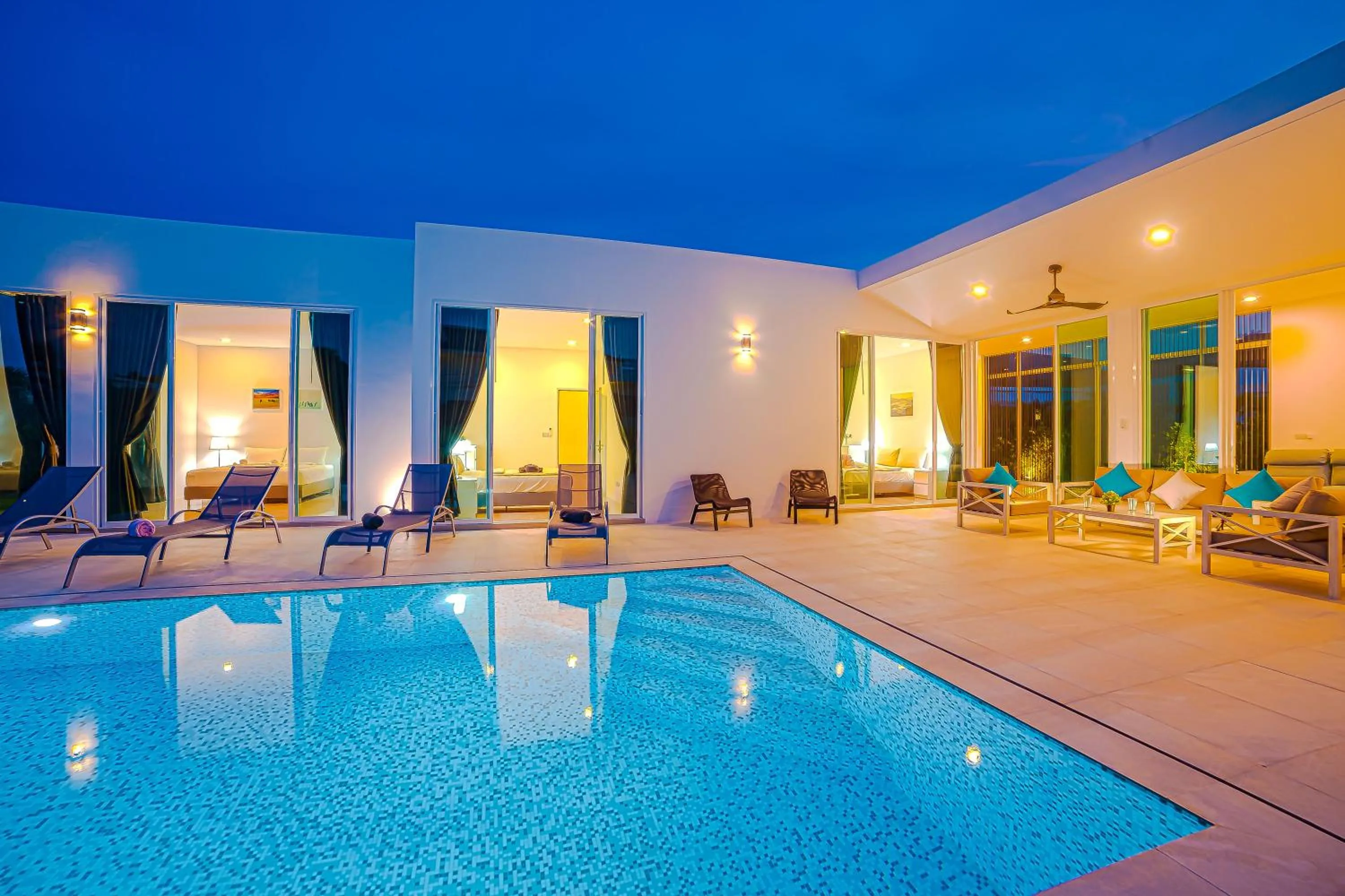Swimming pool in Modern 3 Bedroom Private Pool Villa KH-A1