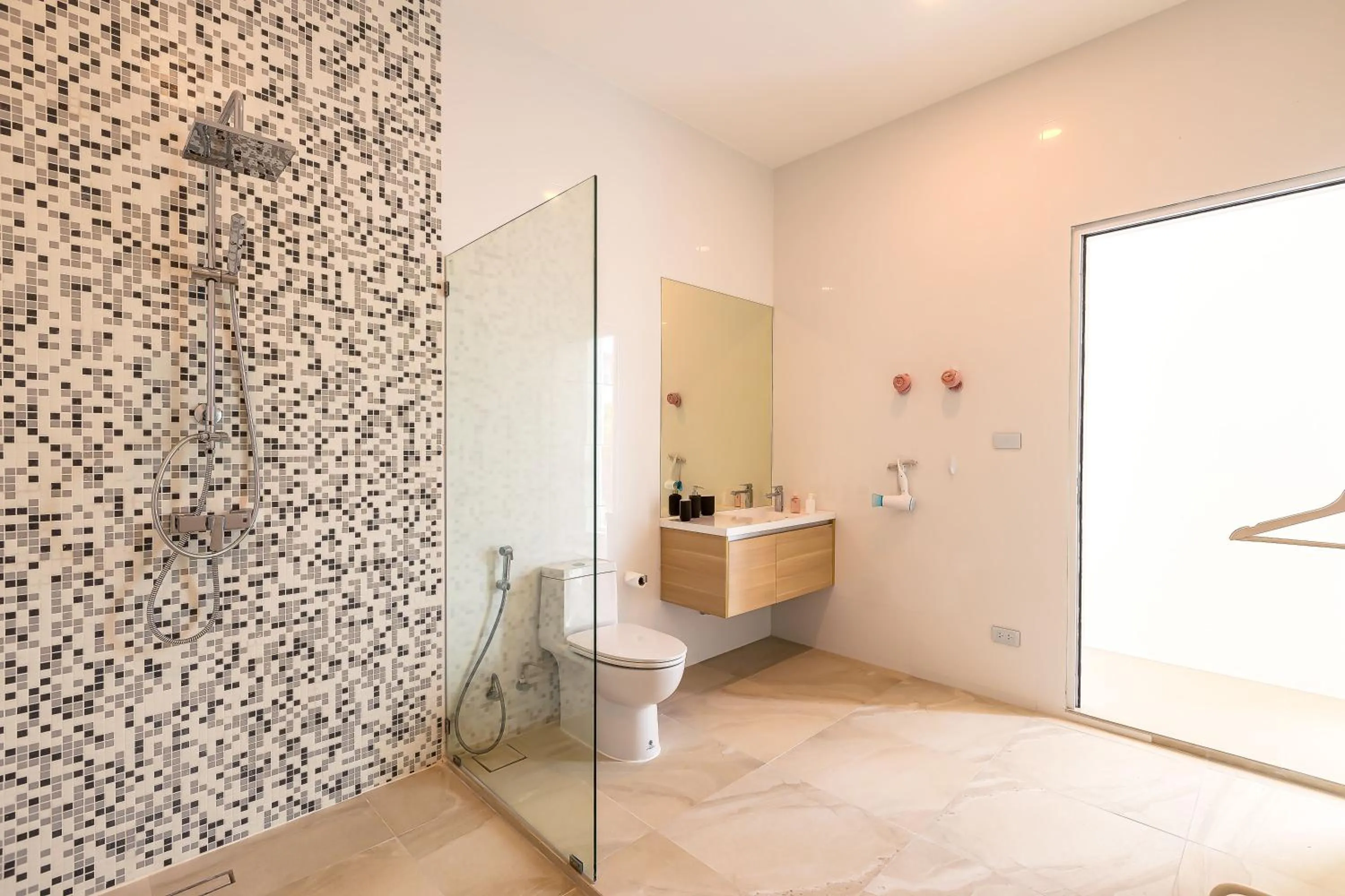 Bathroom in Modern 3 Bedroom Private Pool Villa KH-A1