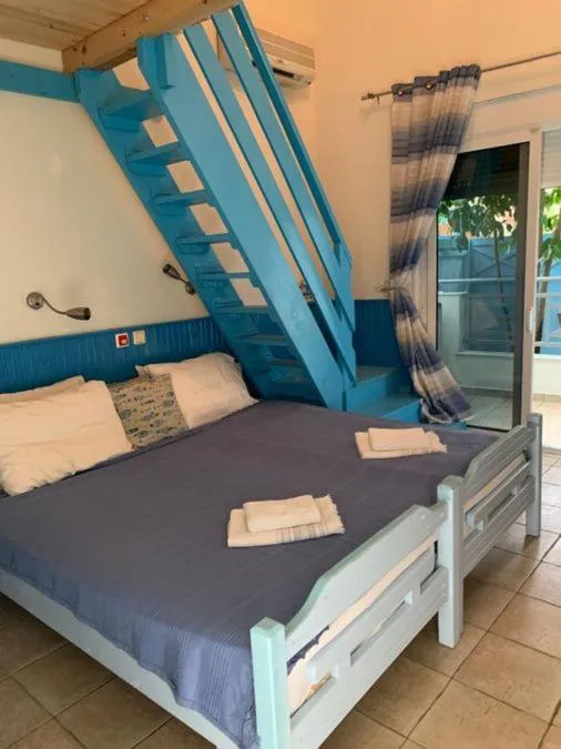 Bed in Hotel Villa Anais