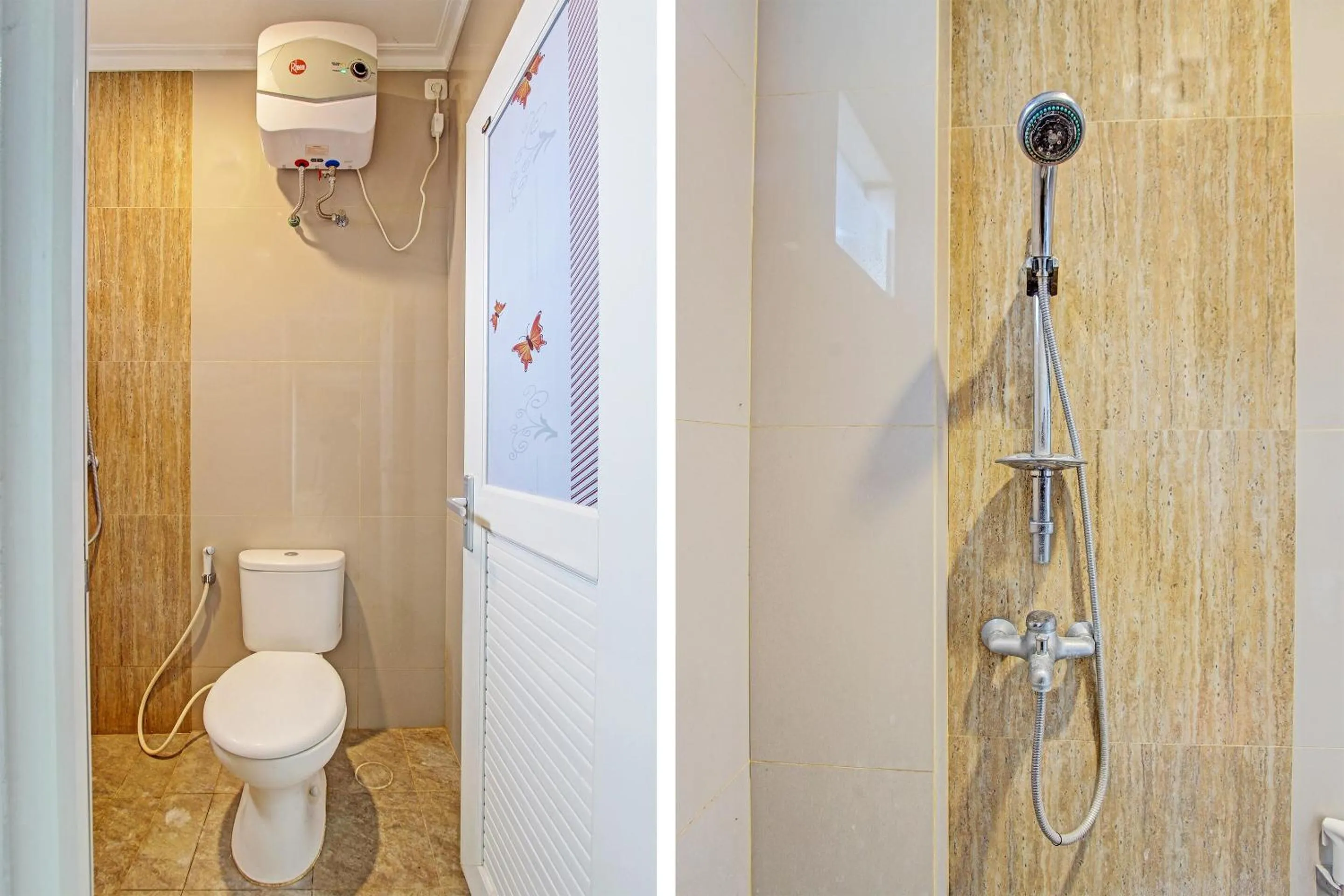 Bathroom in Capital O 91377 Mk Prime Syariah