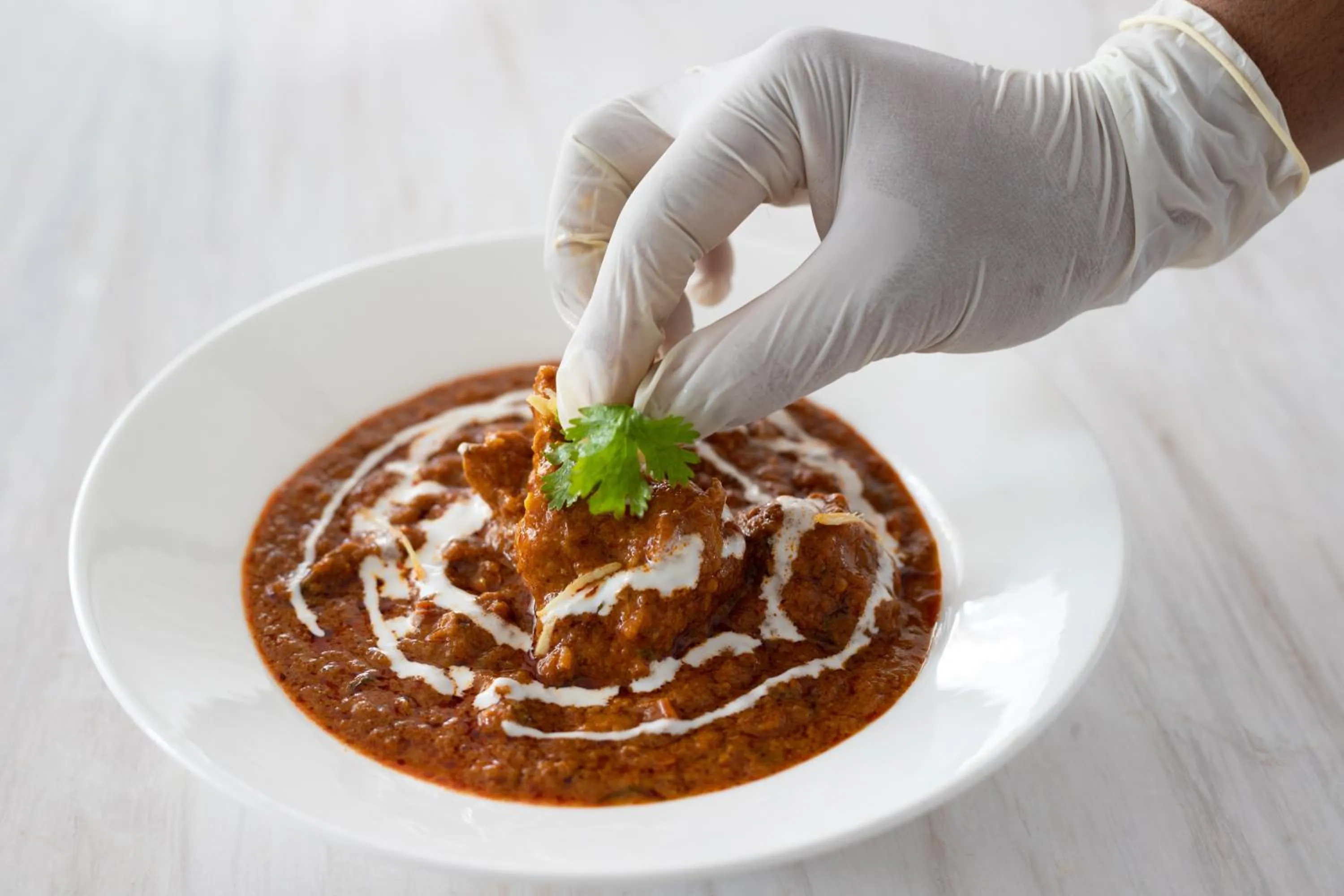 Food close-up in The Crescent